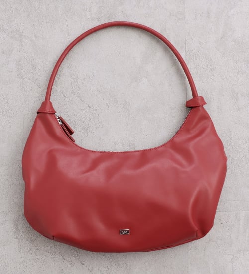 Lee(リー)の【直営店・WEB別注】ハーフムーンショルダーバッグ|バッグ/ショルダーバッグ/レディース|レッド