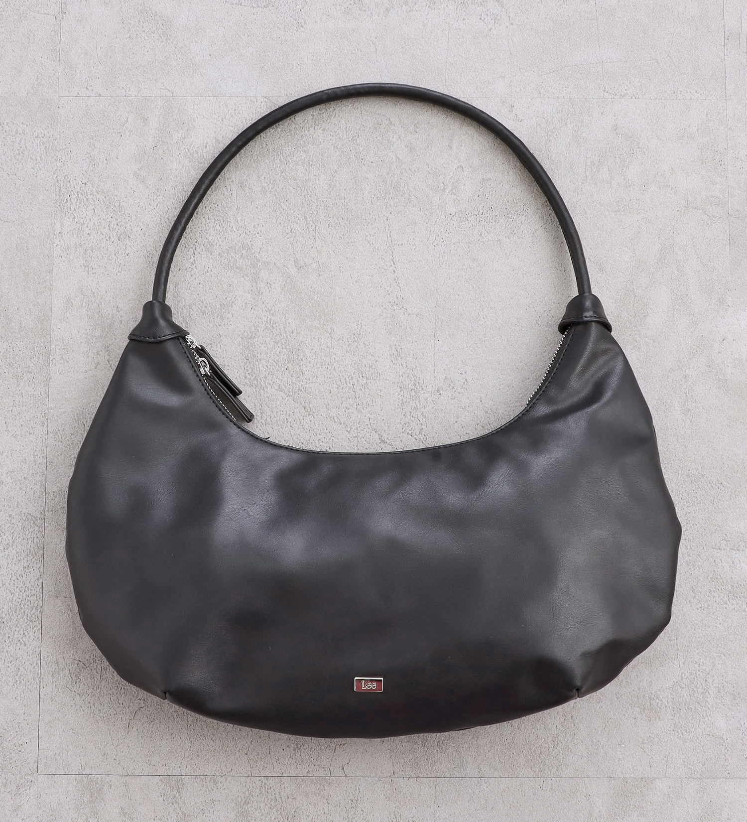 Lee(リー)の【直営店・WEB別注】ハーフムーンショルダーバッグ|バッグ/ショルダーバッグ/レディース|ブラック