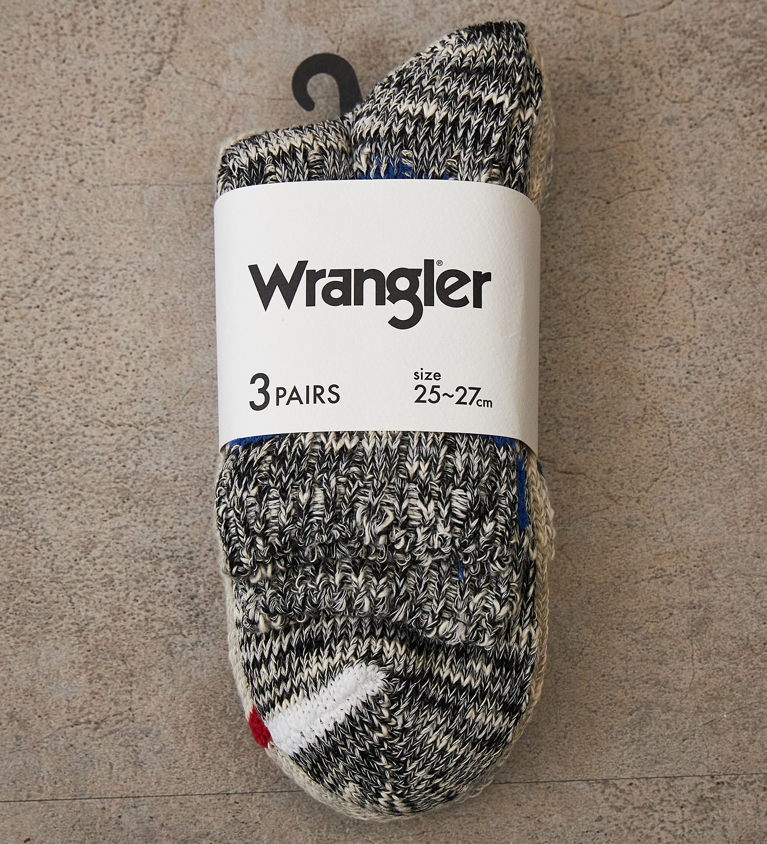 Wrangler(ラングラー)のWranglerスラブソックス3P（ショート）|ファッション雑貨/靴下/メンズ|その他