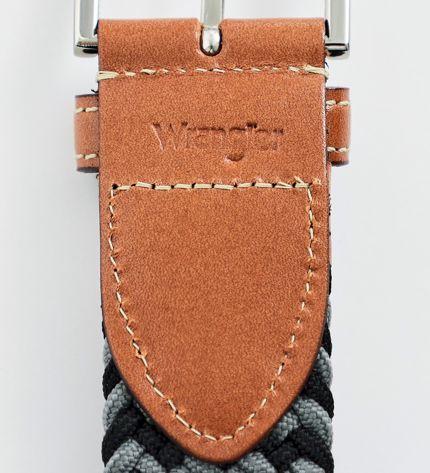 Wrangler(ラングラー)のWrangler ゴムメッシュベルト　マルチカラー|ファッション雑貨/ベルト/メンズ|ブラック