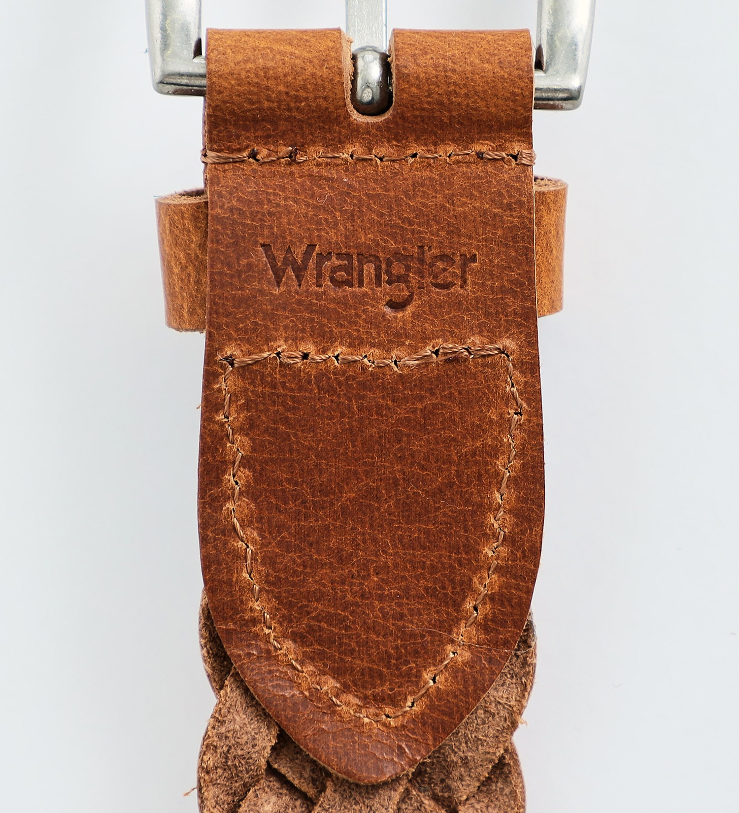 Wrangler(ラングラー)のWrangler レザー　メッシュベルト|ファッション雑貨/ベルト/メンズ|ブラウン