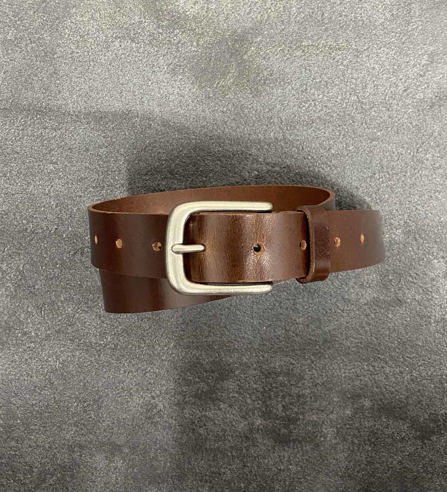 SOMETHING(サムシング)のSOMETHING 牛革ベルト【帆型バックル/30ｍｍ】|ファッション雑貨/ベルト/レディース|ブラウン