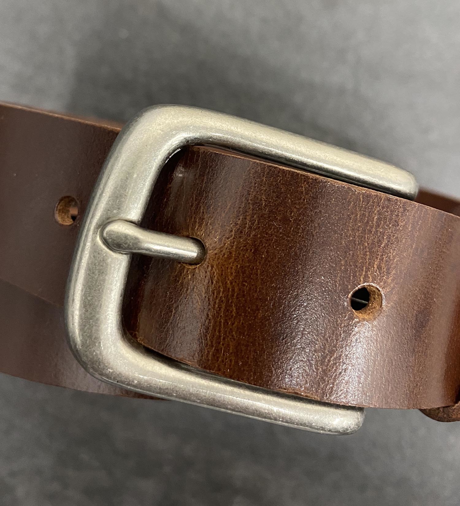 SOMETHING(サムシング)のSOMETHING 牛革ベルト【帆型バックル/30ｍｍ】|ファッション雑貨/ベルト/レディース|ブラウン