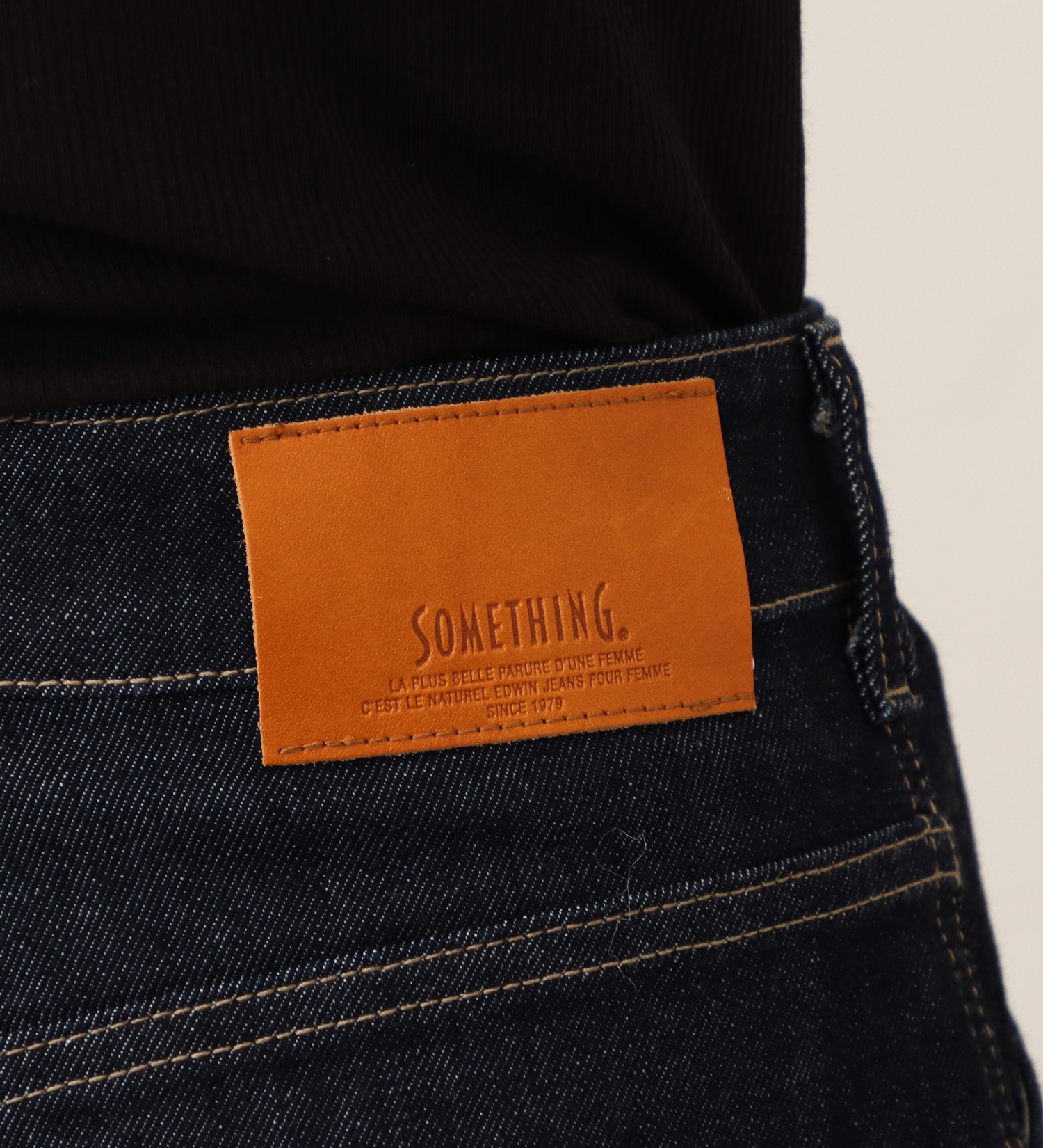 SOMETHING(サムシング)のSOMETHING カーブデニムジョーツ|//レディース|インディゴブルー