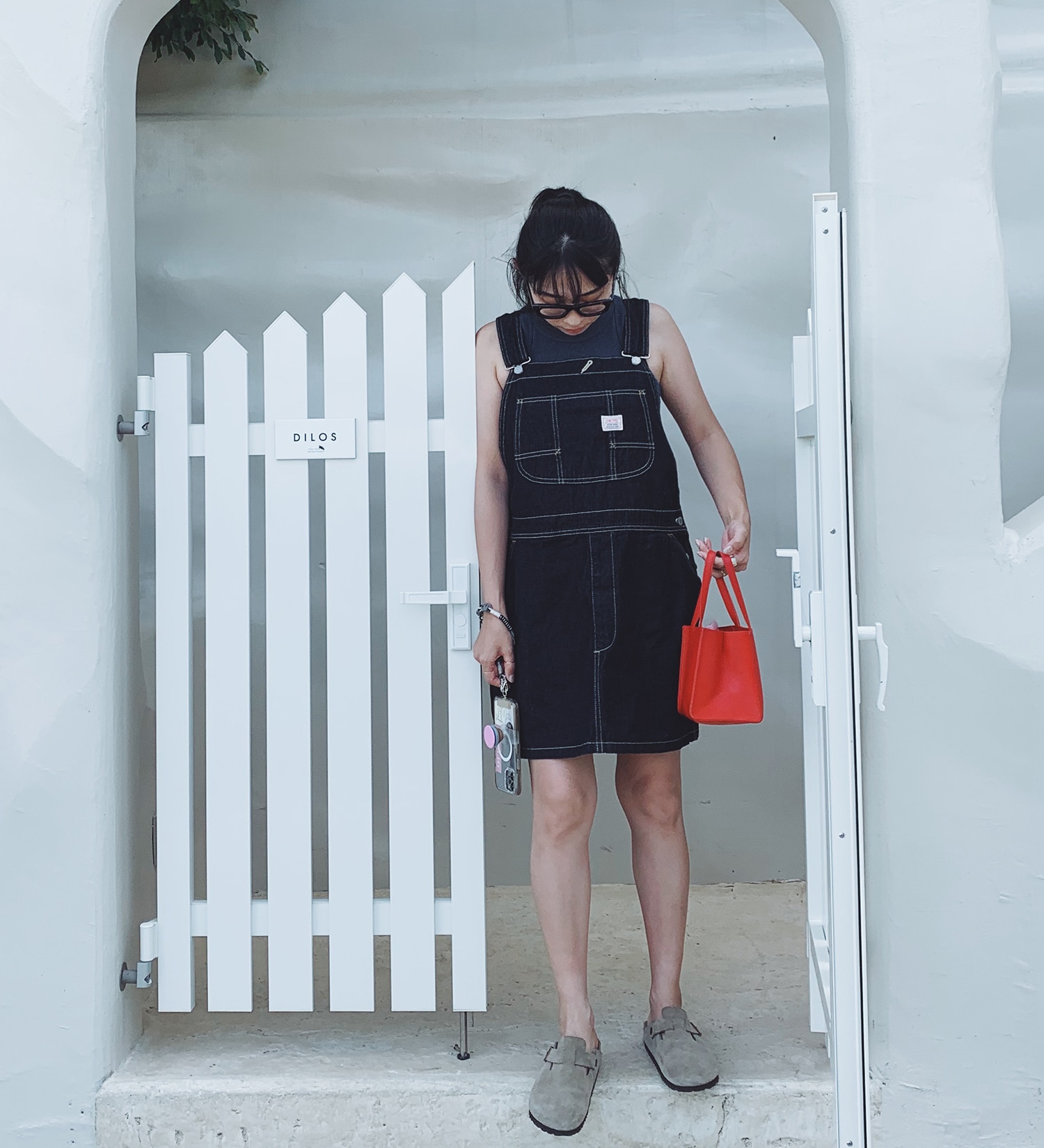 FINAL SALE】SOMETHING meets Chikako ジャンパースカート|SOMETHING 