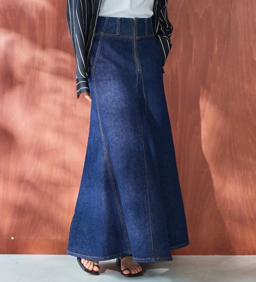 atelier SOMETHING MERMAID DENIM SKIRT/マーメイドデニムスカート