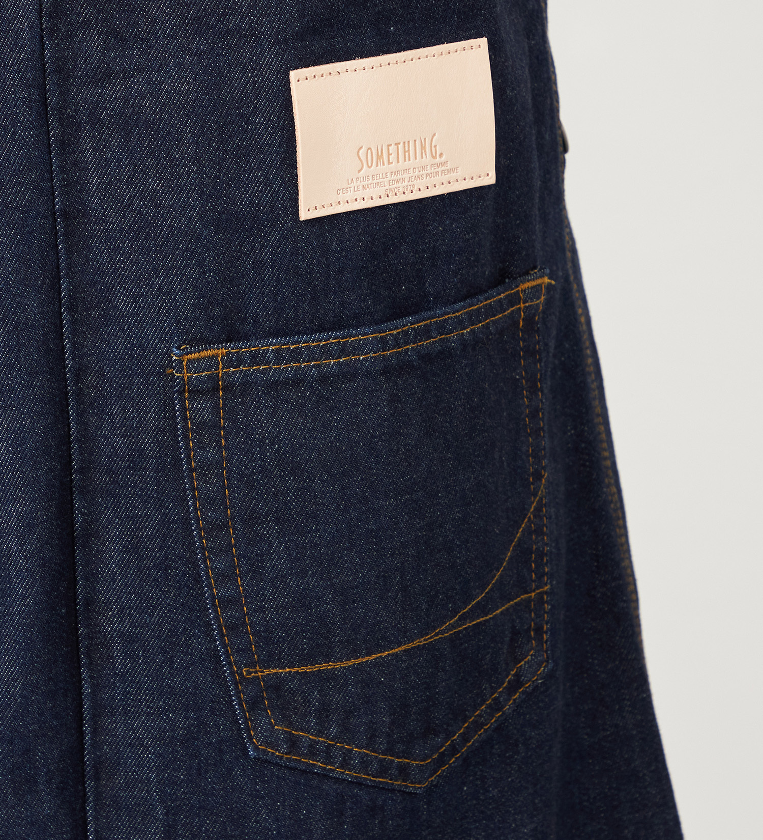 SOMETHING(サムシング)のatelier SOMETHING　AMERICAN SLEEVE ONEPIECE/アメリカンスリーブワンピース|ワンピース/ワンピース/レディース|インディゴブルー