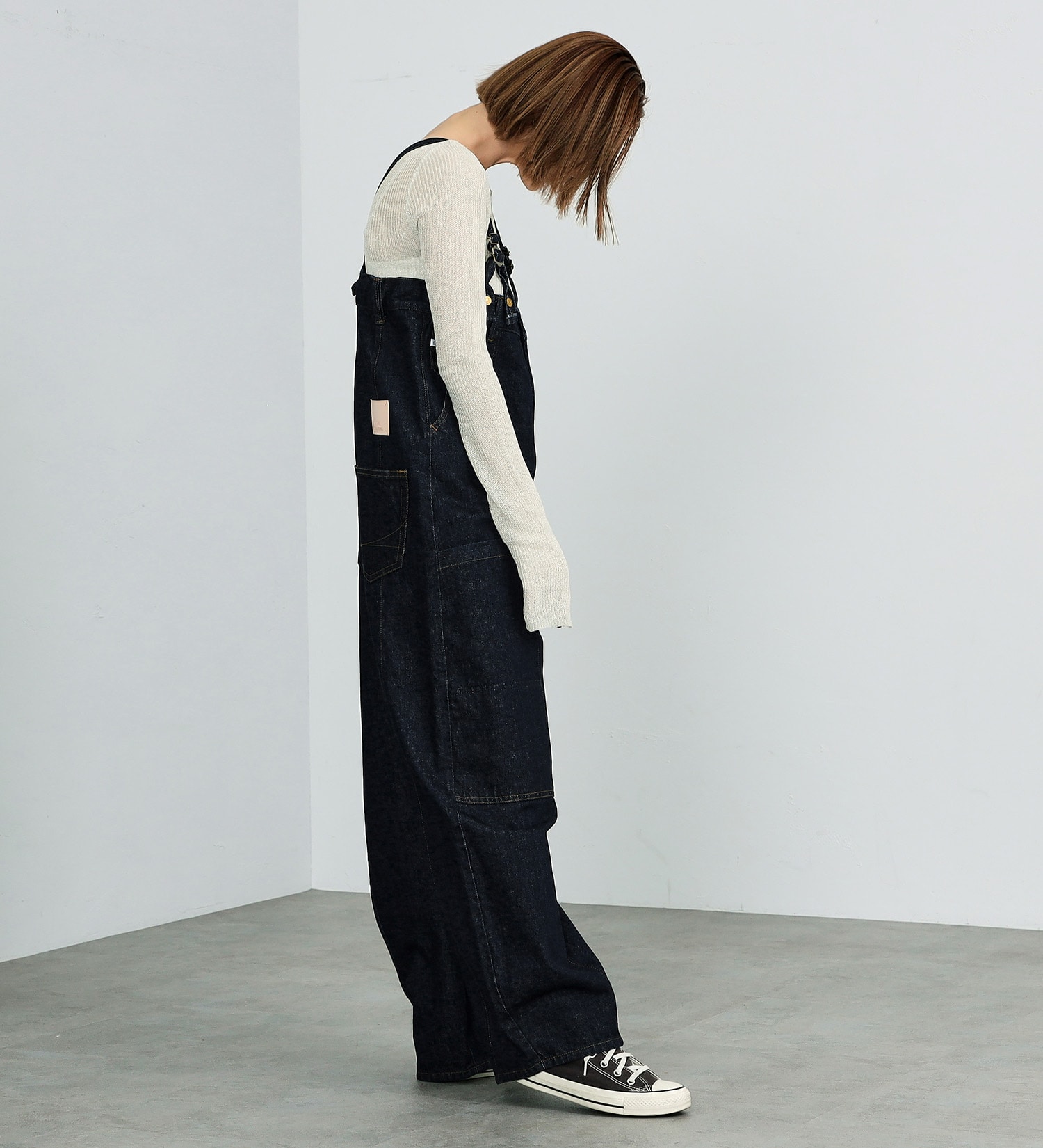 【GISELe 4月号掲載】atelier SOMETHING W KNEE SALOPETTE