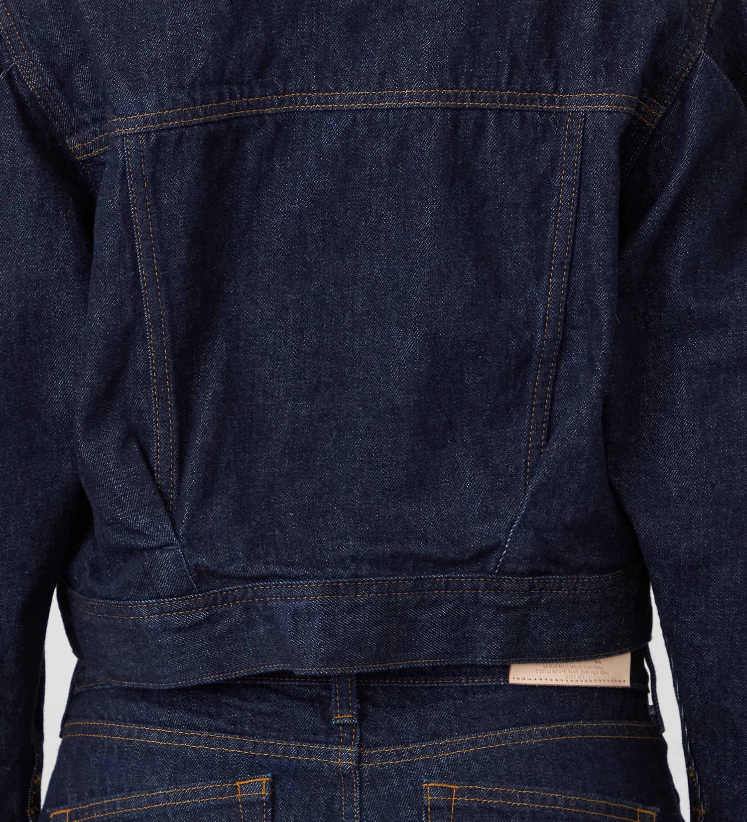 SOMETHING(サムシング)のatelier SOMETHING POWER SHOULDER DENIM JACKET/パワーショルダーデニムジャケット|ジャケット/アウター/デニムジャケット/レディース|インディゴブルー