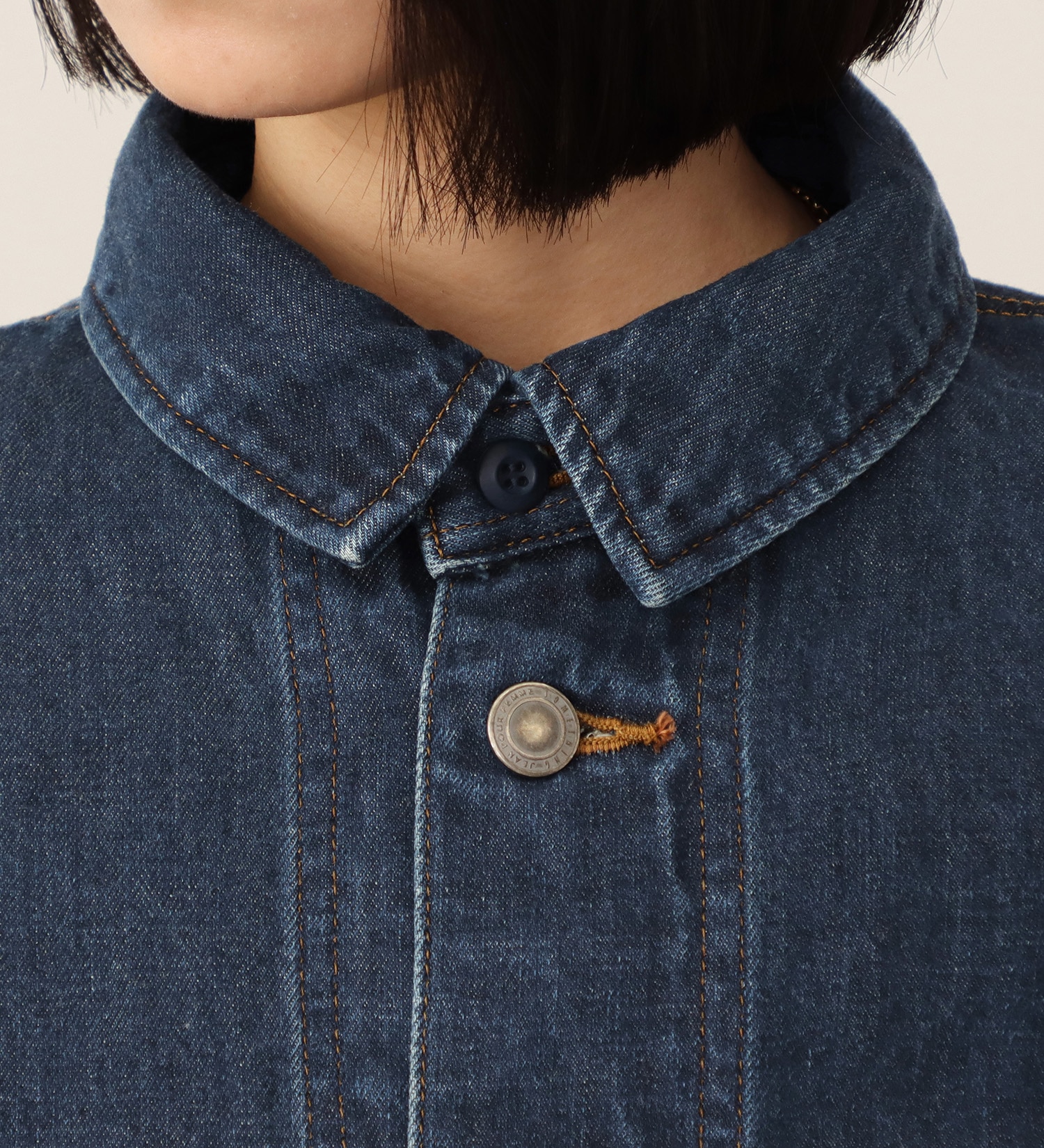 SOMETHING(サムシング)の【予約】atelier SOMETHING drape SHACKET/ドレープシャツジャケット|ジャケット/アウター/テーラードジャケット/レディース|中色ブルー