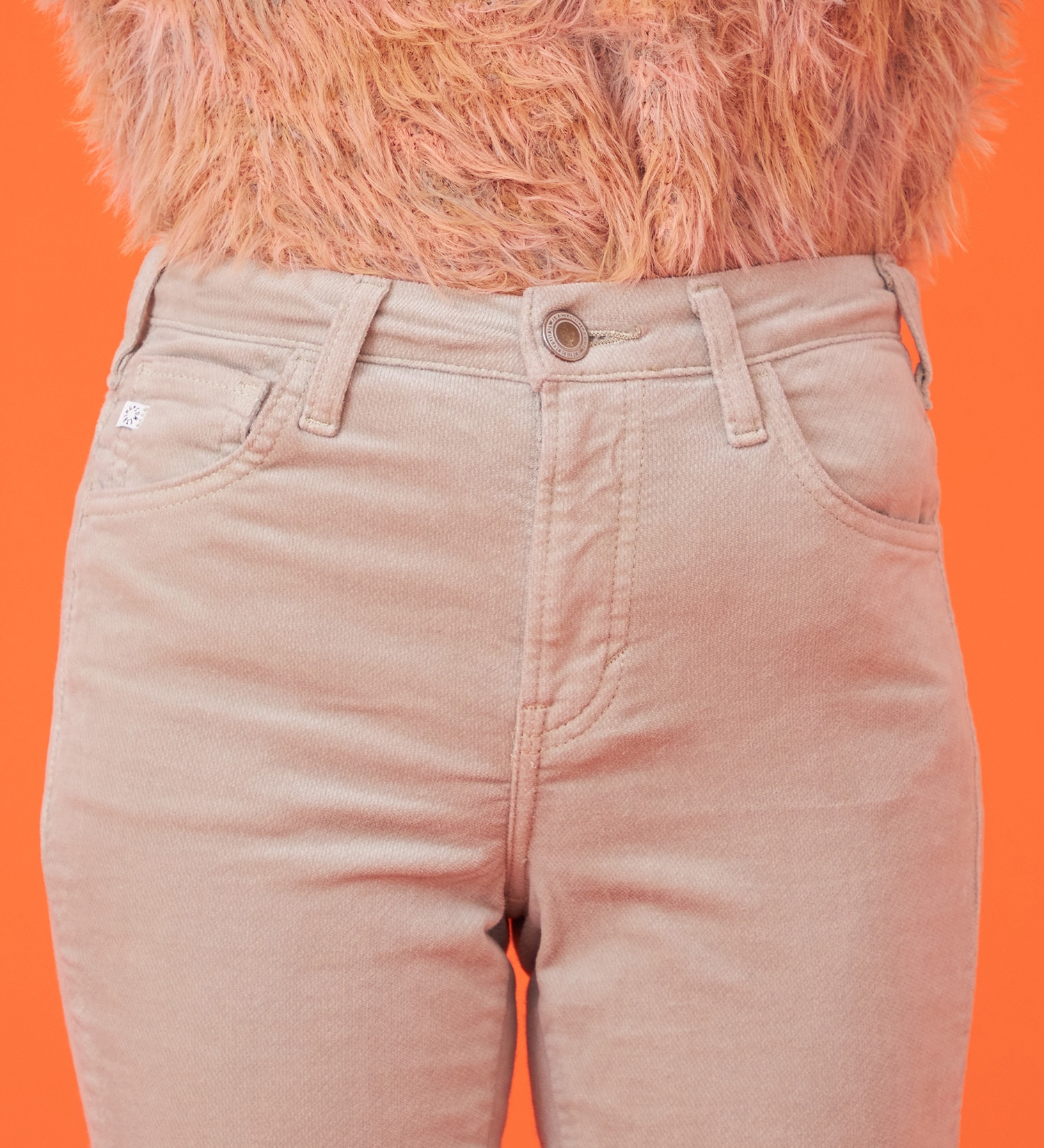 SOMETHING(サムシング)の【百貨店・直営店限定】SOMETHING hiver ストレートパンツ【暖】【冬用】|パンツ/パンツ/レディース|アイボリー