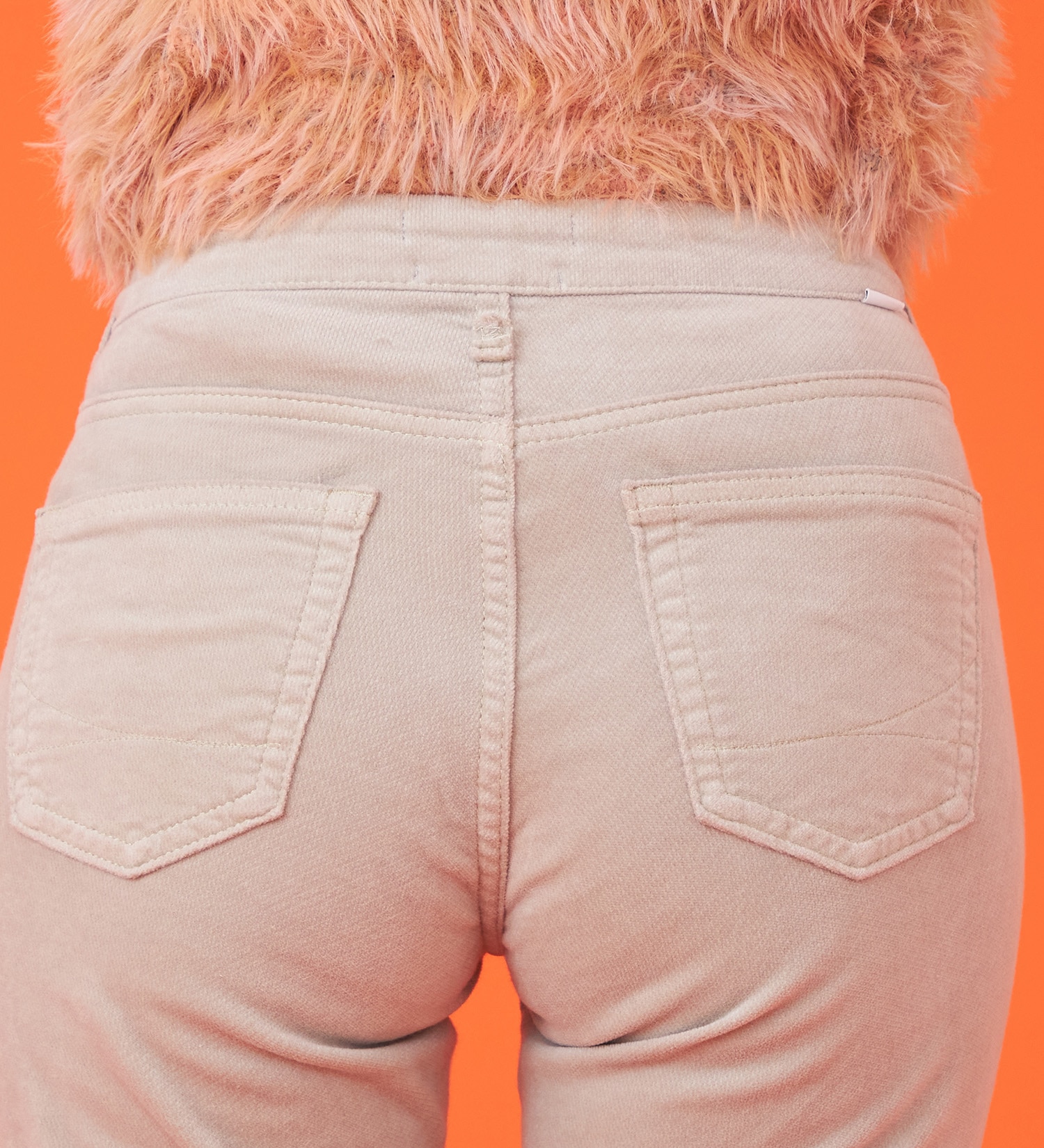 SOMETHING(サムシング)の【百貨店・直営店限定】SOMETHING hiver ストレートパンツ【暖】【冬用】|パンツ/パンツ/レディース|アイボリー