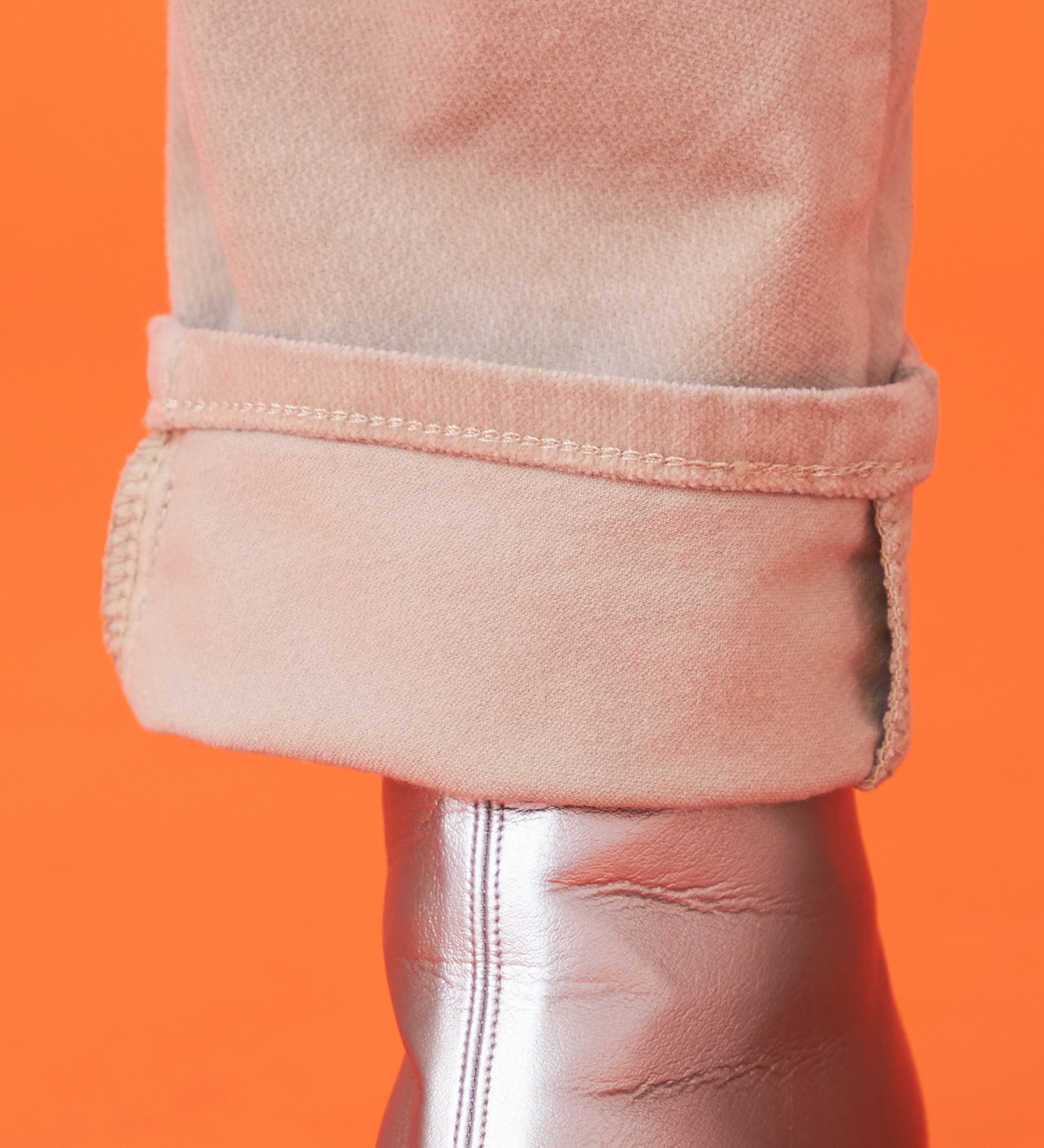 SOMETHING(サムシング)の【百貨店・直営店限定】SOMETHING hiver ストレートパンツ【暖】【冬用】|パンツ/パンツ/レディース|アイボリー