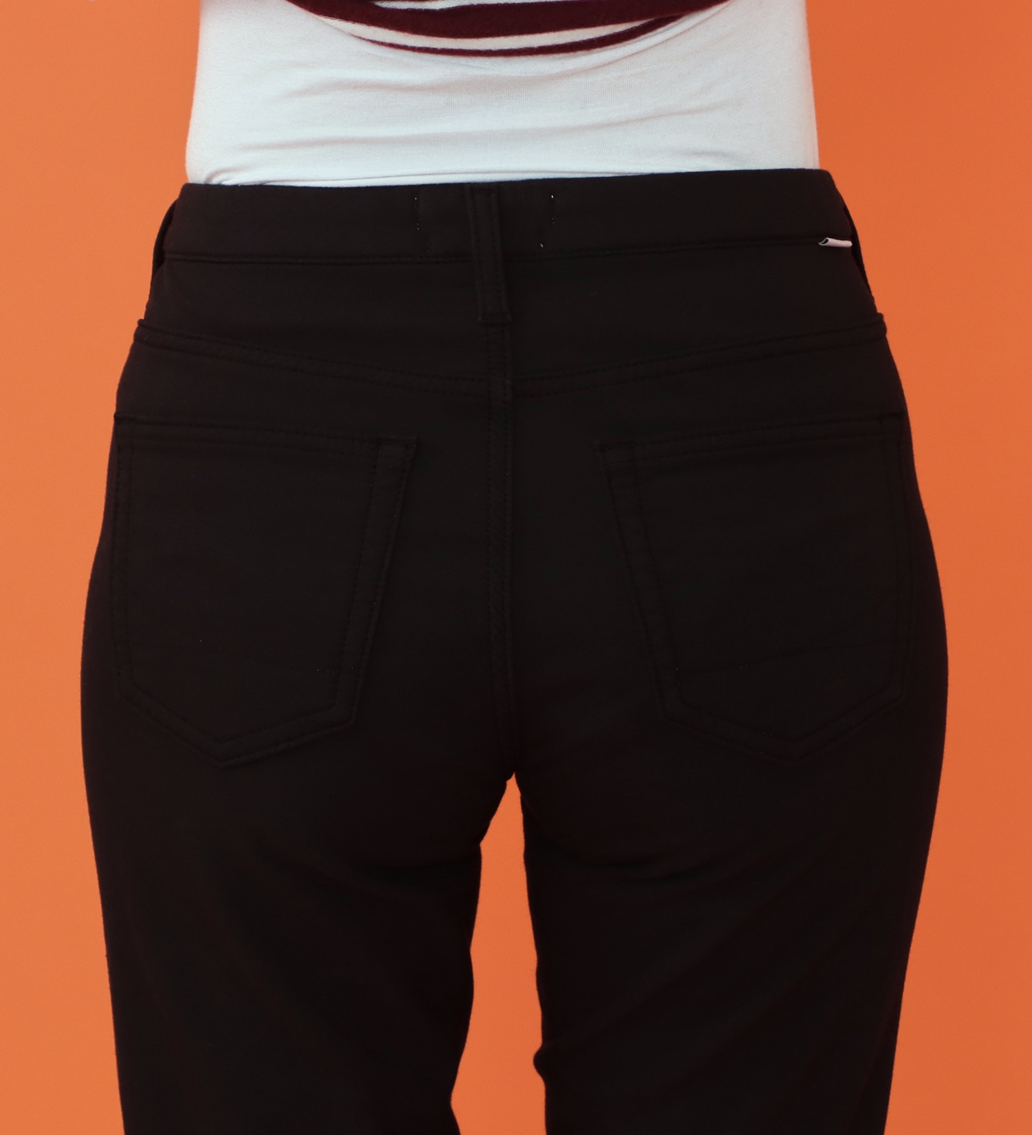 SOMETHING(サムシング)の【試着対象】【百貨店・直営店限定】SOMETHING hiver裏別珍ストレートパンツ【暖】|パンツ/パンツ/レディース|ブラック