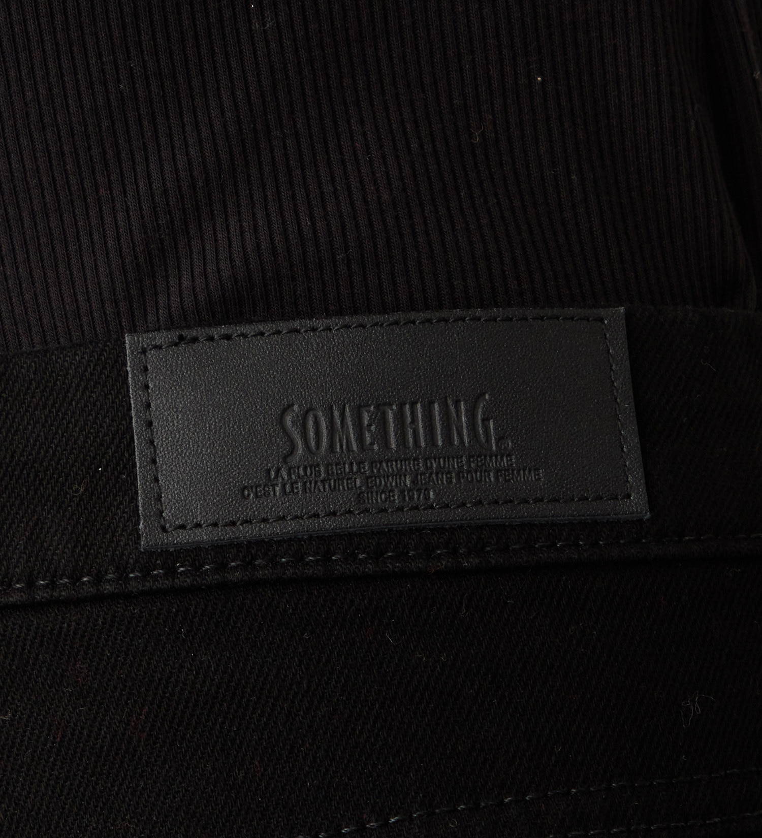 SOMETHING(サムシング)の【試着対象】【百貨店・直営店限定】SOMETHING hiverスキニーデニムパンツ【暖】|パンツ/デニム/ジーンズパンツ/レディース|ブラックデニム
