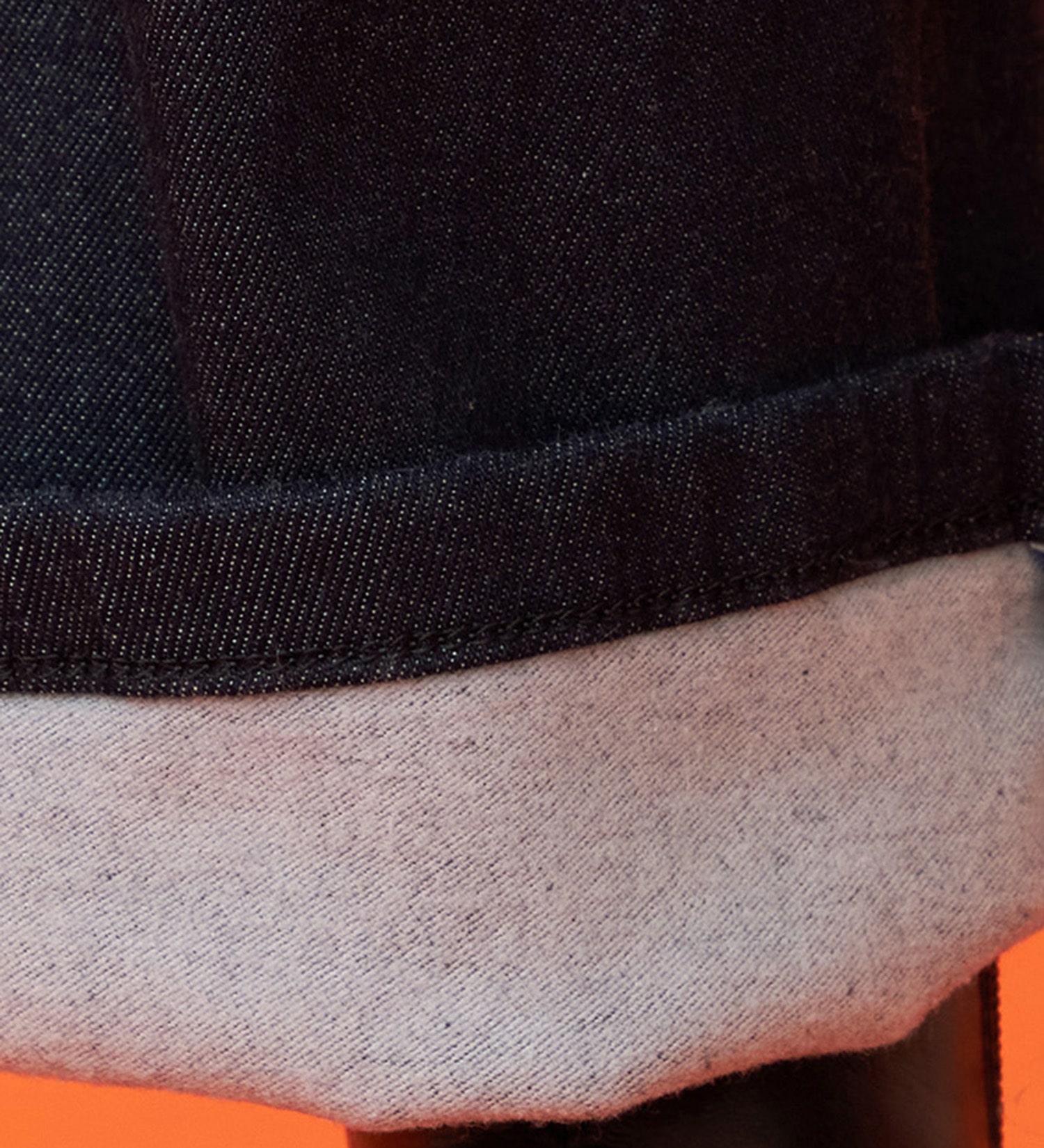 SOMETHING(サムシング)の【百貨店・直営店限定】SOMETHING hiver ベイカーワイドデニムパンツ【裏起毛】【暖】【冬用】|パンツ/パンツ/レディース|インディゴブルー