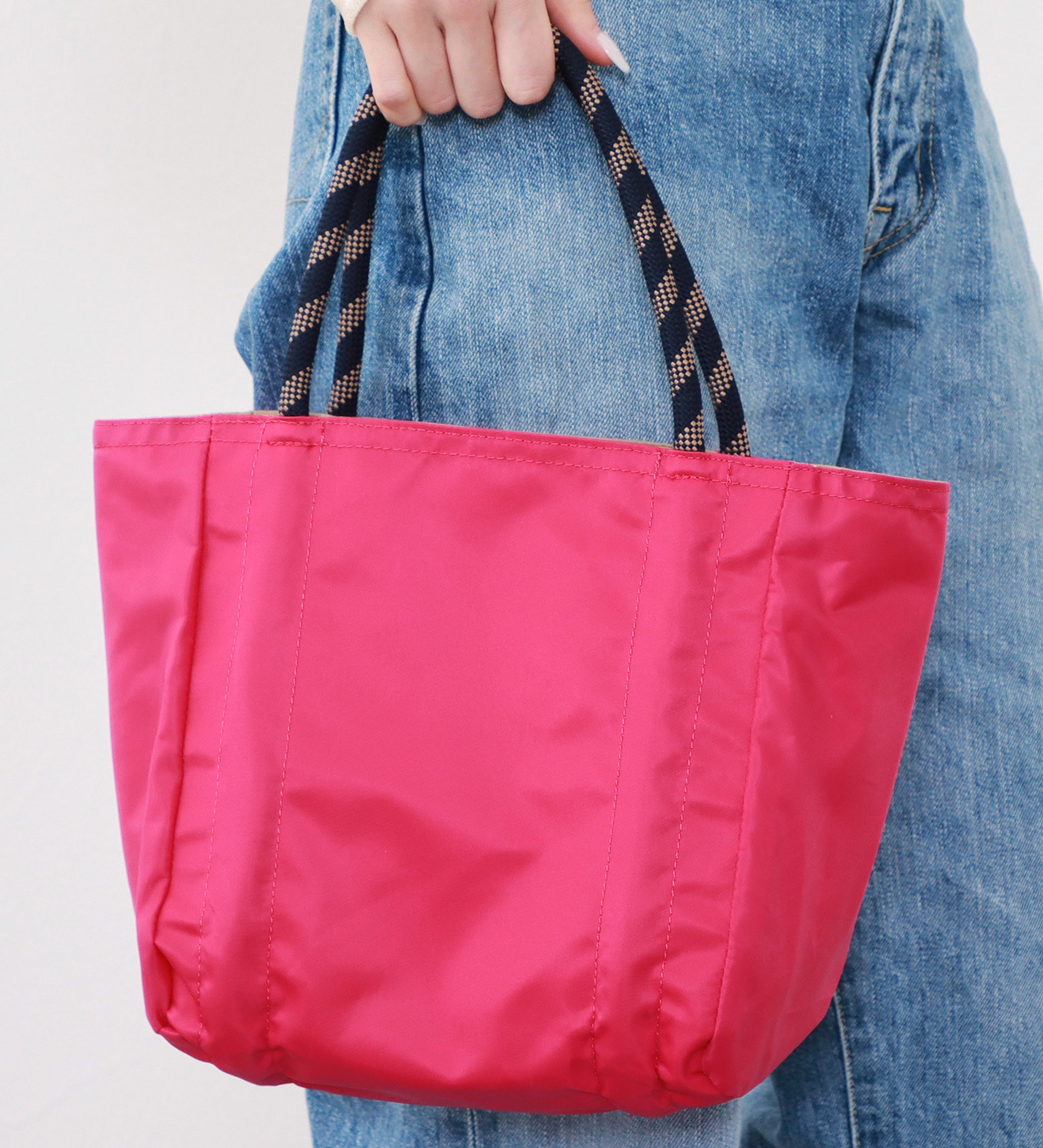 SOMETHING(サムシング)のSOMETHING リバーシブルトートバッグ|バッグ/トートバッグ/レディース|ベージュ