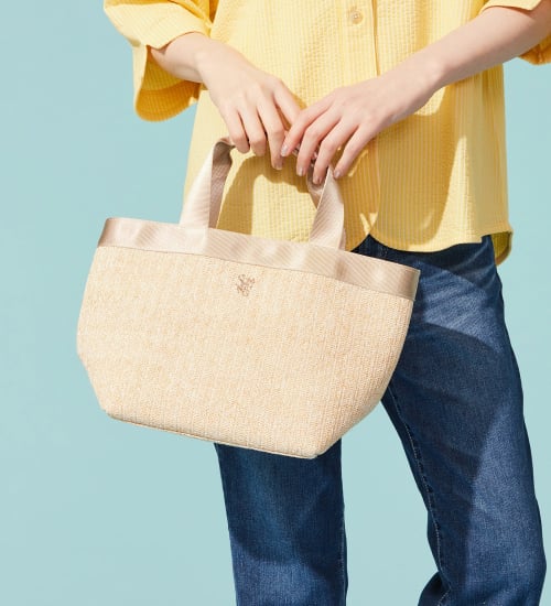 SOMETHING(サムシング)のSOMETHING SUMMER BOATトートバッグ|バッグ/トートバッグ/レディース|アイボリー