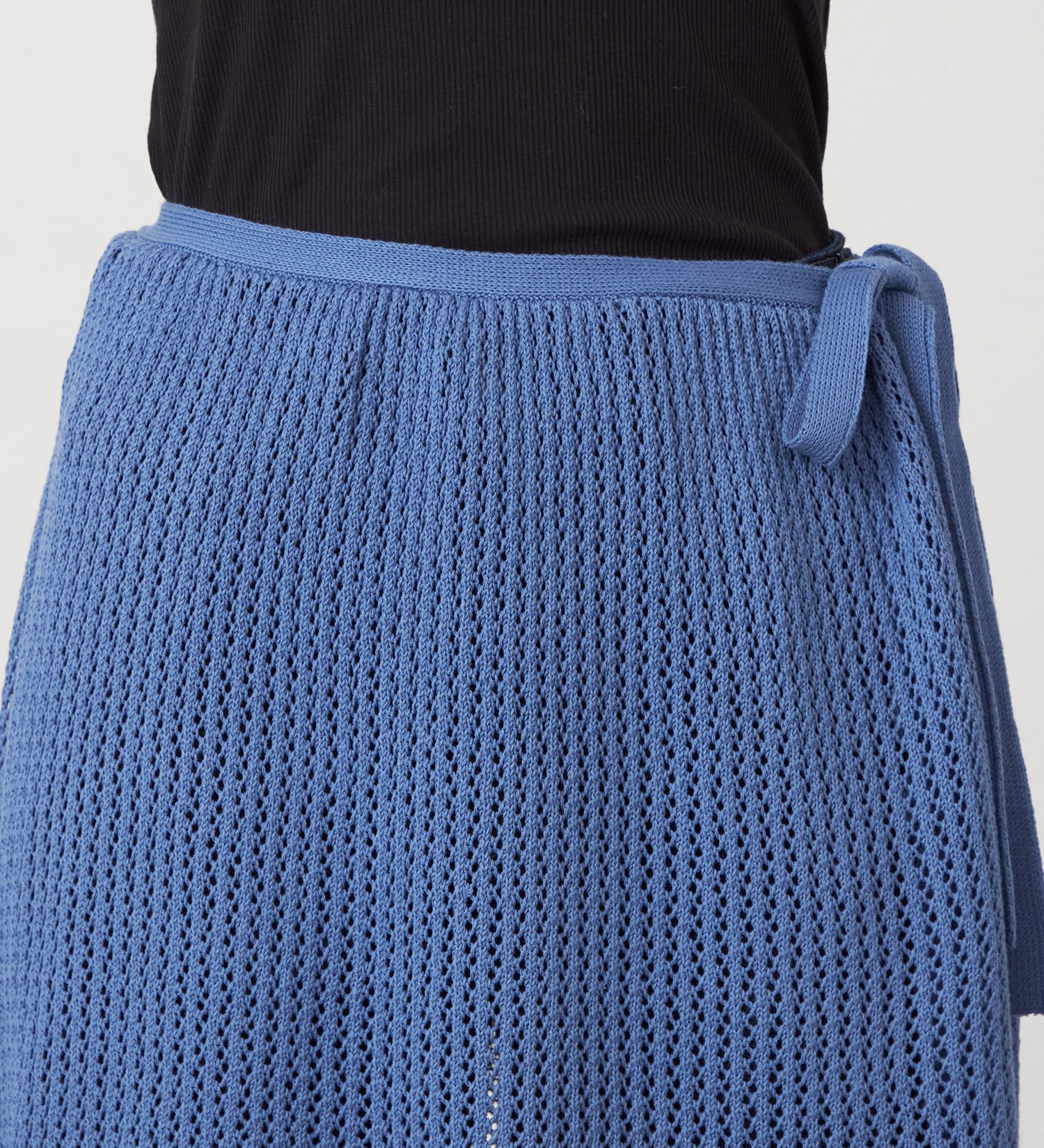 SOMETHING(サムシング)のSOMETHING クロシェスカート|スカート/スカート/レディース|ブルー