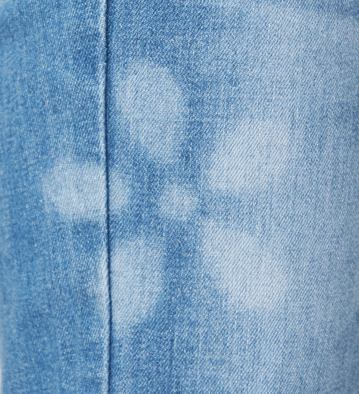 SOMETHING(サムシング)のSOMETHING LISA フレアデニムパンツ【レーザー】|パンツ/デニム/ジーンズパンツ/レディース|中色ブルー