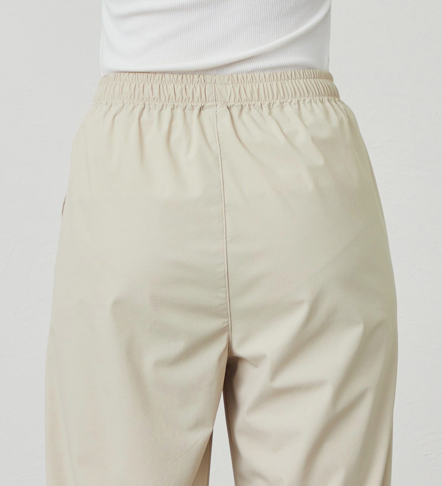 SOMETHING(サムシング)の【試着対象】SOMETHING SLテーパードパンツ【涼】|パンツ/パンツ/レディース|サンドベージュ