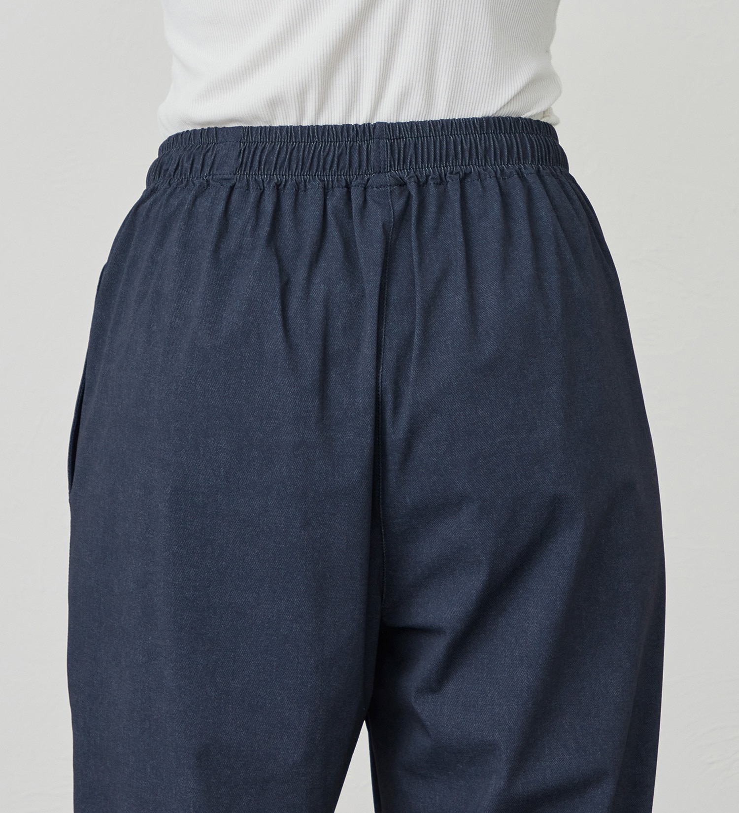 SOMETHING(サムシング)の【試着対象】SOMETHING SLテーパードパンツ【涼】|パンツ/パンツ/レディース|濃色ブルー