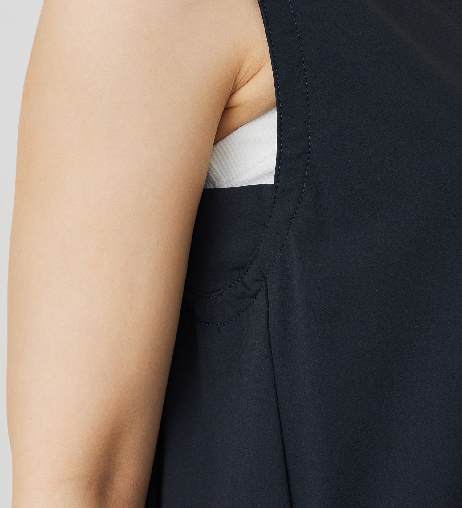 SOMETHING(サムシング)の【試着対象】SOMETHING SLワンピース【涼】|ワンピース/ワンピース/レディース|ブラック