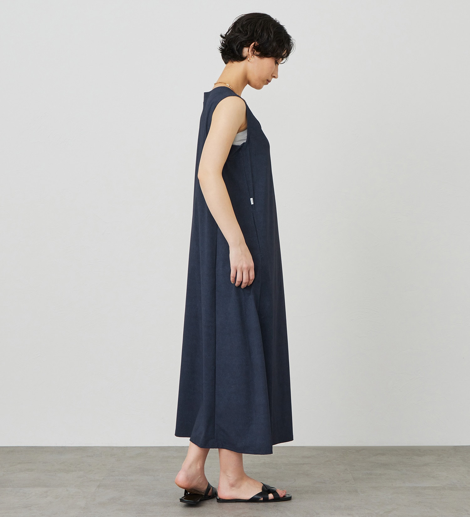 SOMETHING(サムシング)の【試着対象】SOMETHING SLワンピース【涼】|ワンピース/ワンピース/レディース|ブルー