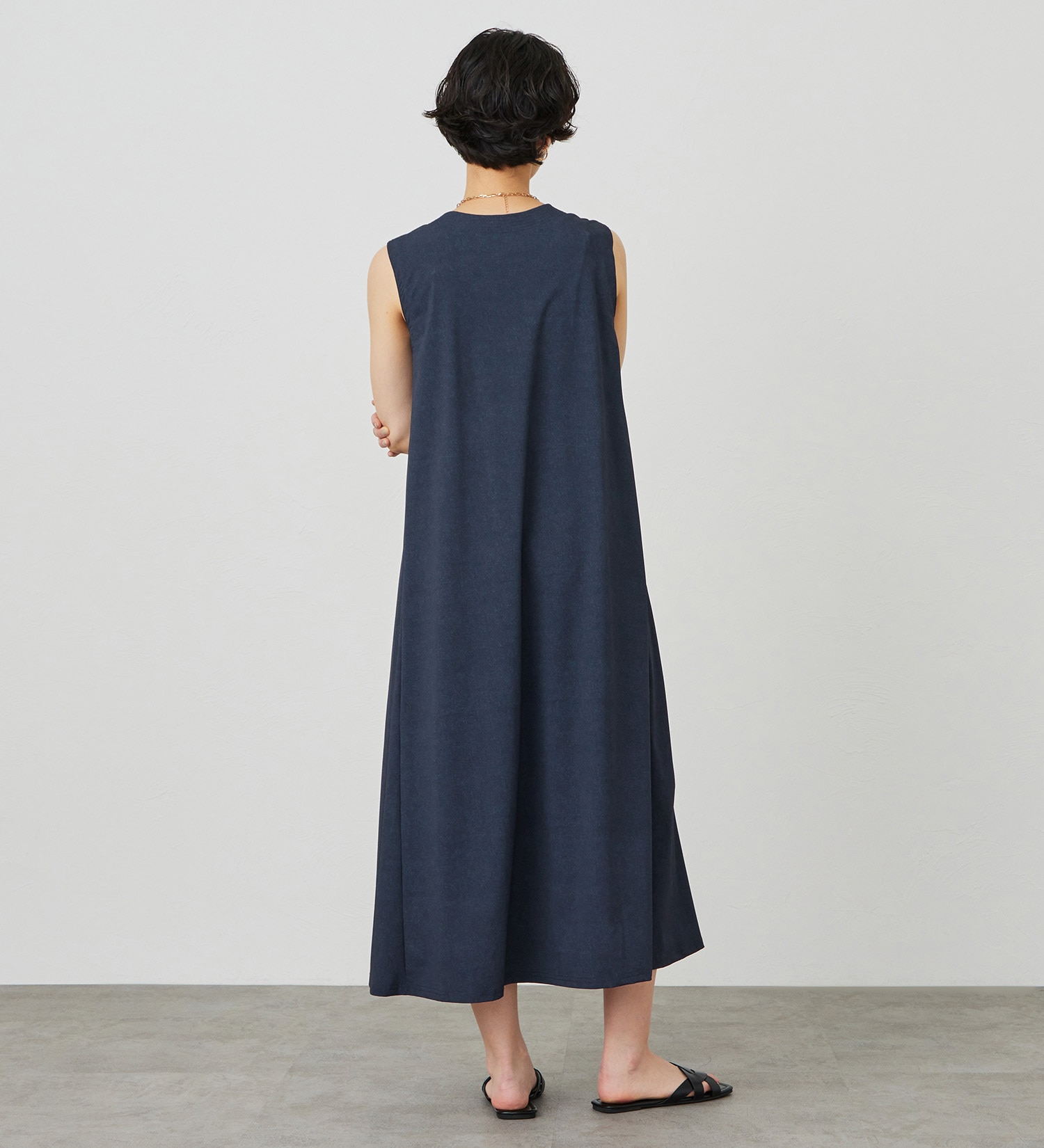 SOMETHING(サムシング)の【試着対象】SOMETHING SLワンピース【涼】|ワンピース/ワンピース/レディース|ブルー