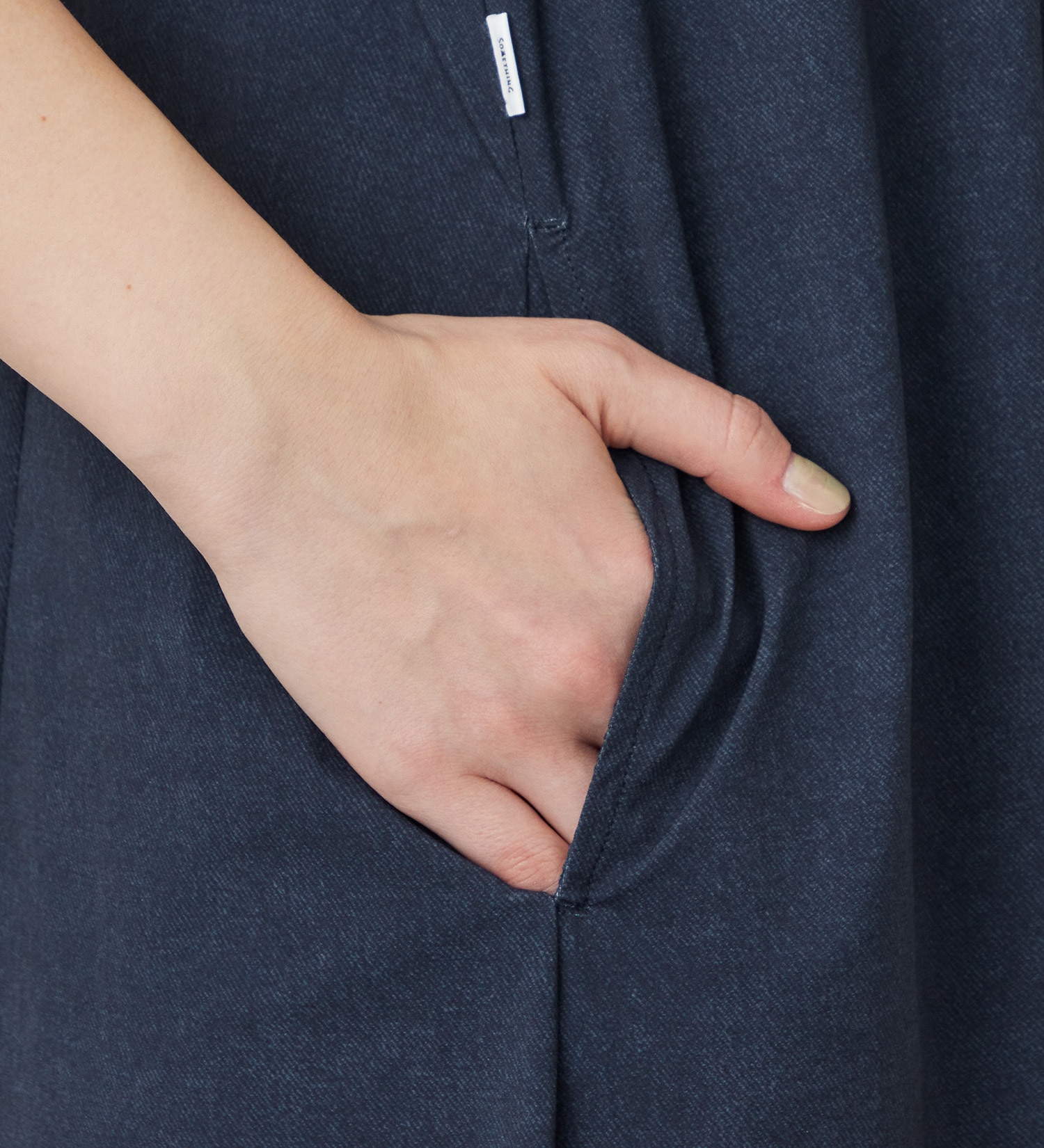 SOMETHING(サムシング)の【試着対象】SOMETHING SLワンピース【涼】|ワンピース/ワンピース/レディース|ブルー