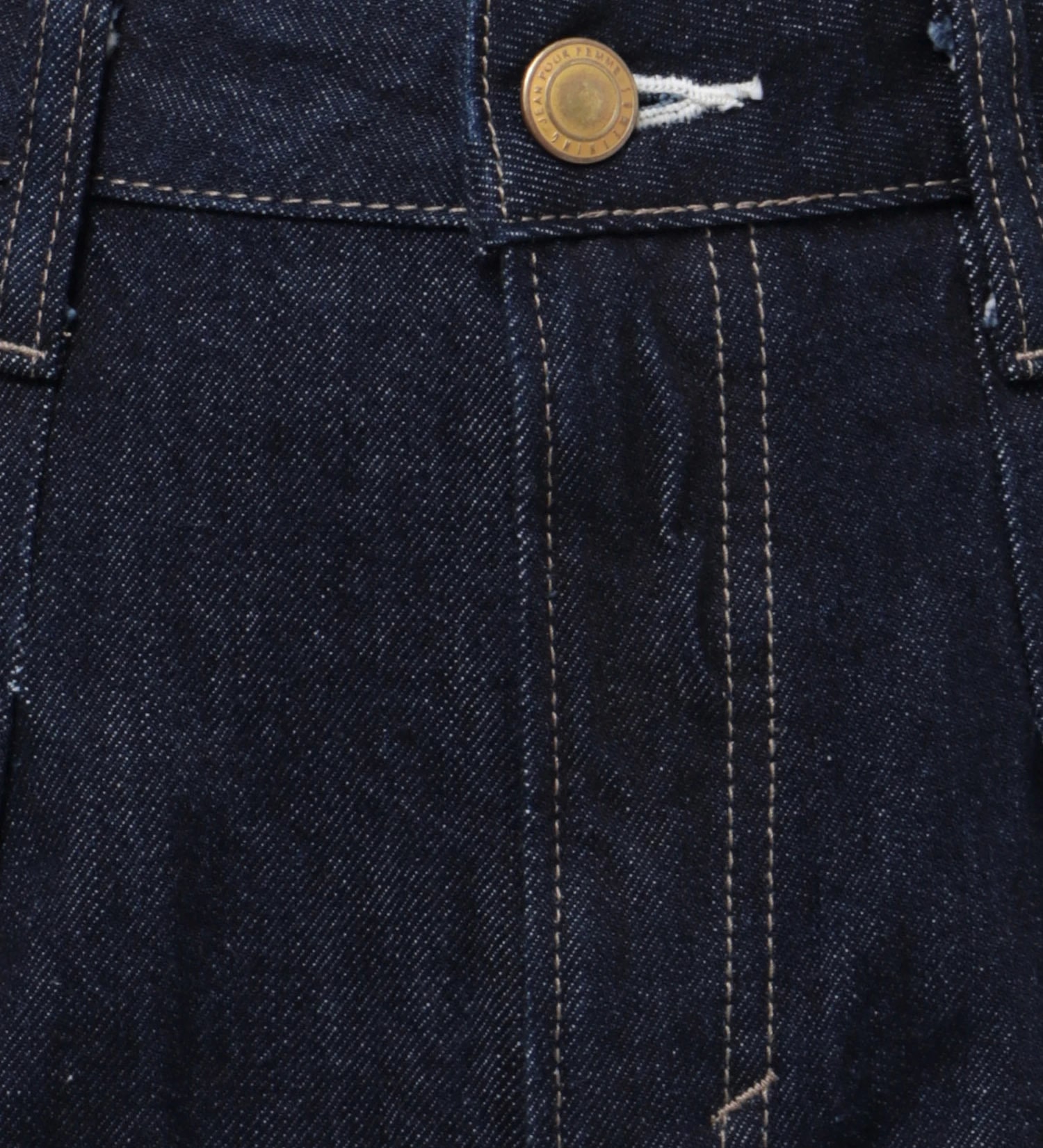 SOMETHING(サムシング)の【試着対象】【SOMETHING ×PosTokyo】PANEL BALLON WIDE DENIM|パンツ/デニム/ジーンズパンツ/レディース|インディゴブルー