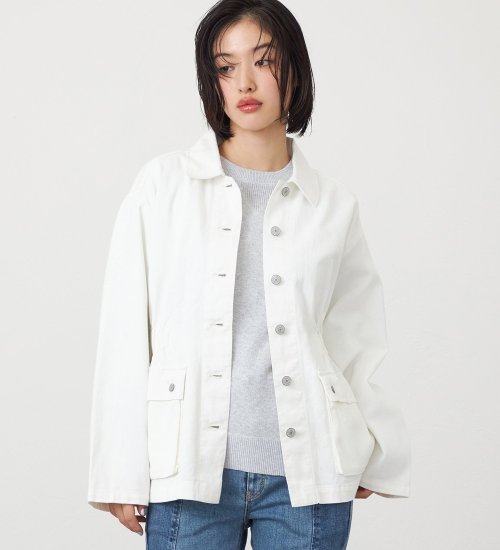 SOMETHING デニムカバーオール