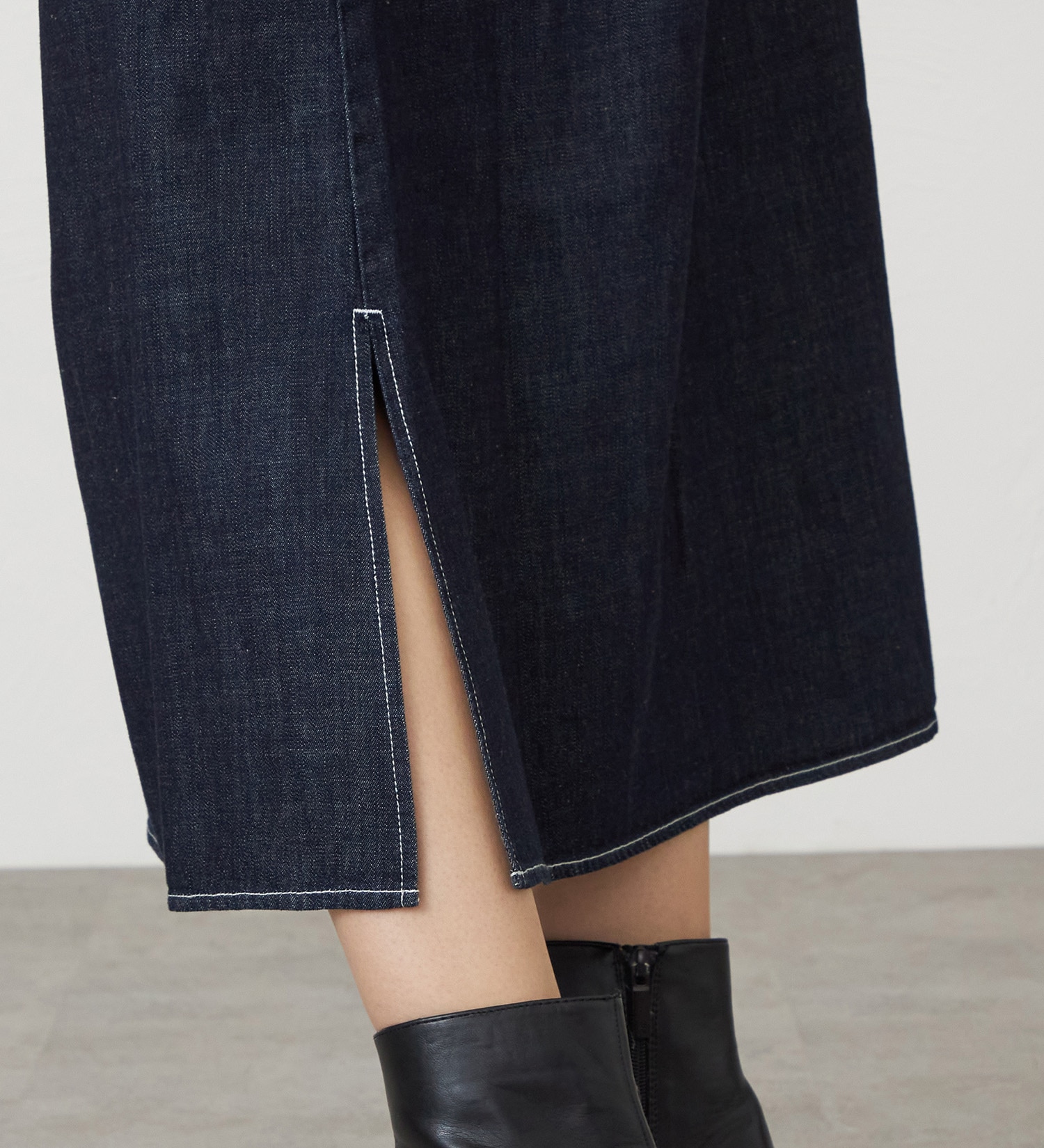 SOMETHING(サムシング)のSOMETHING デニムワンピース|ワンピース/ワンピース/レディース|インディゴブルー