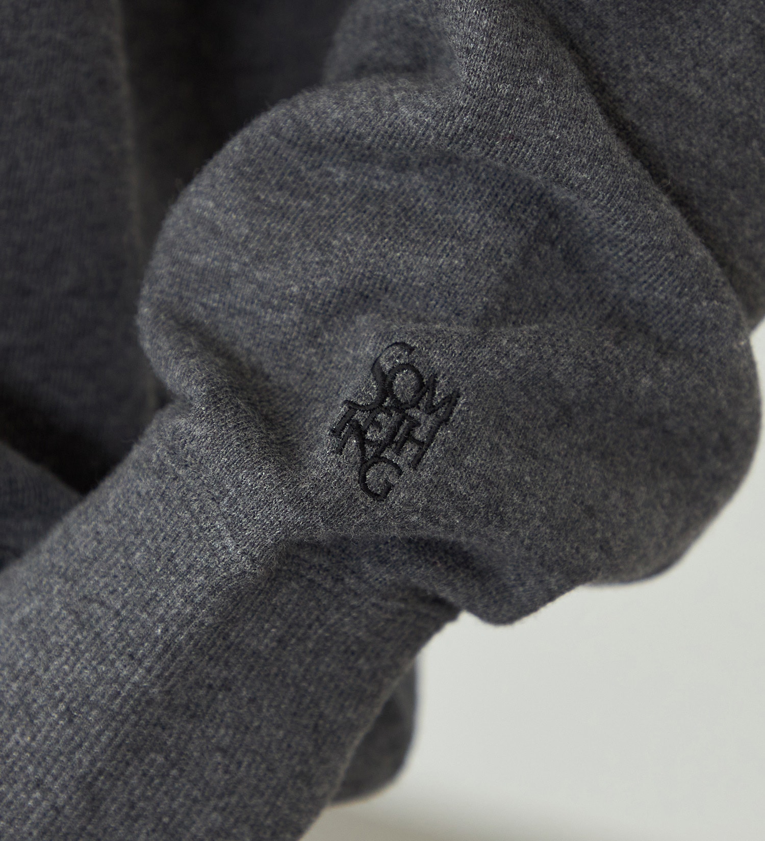 SOMETHING(サムシング)の【百貨店・直営店限定】SOMETHING ジップアップパーカー|トップス/パーカー/レディース|チャコールグレー