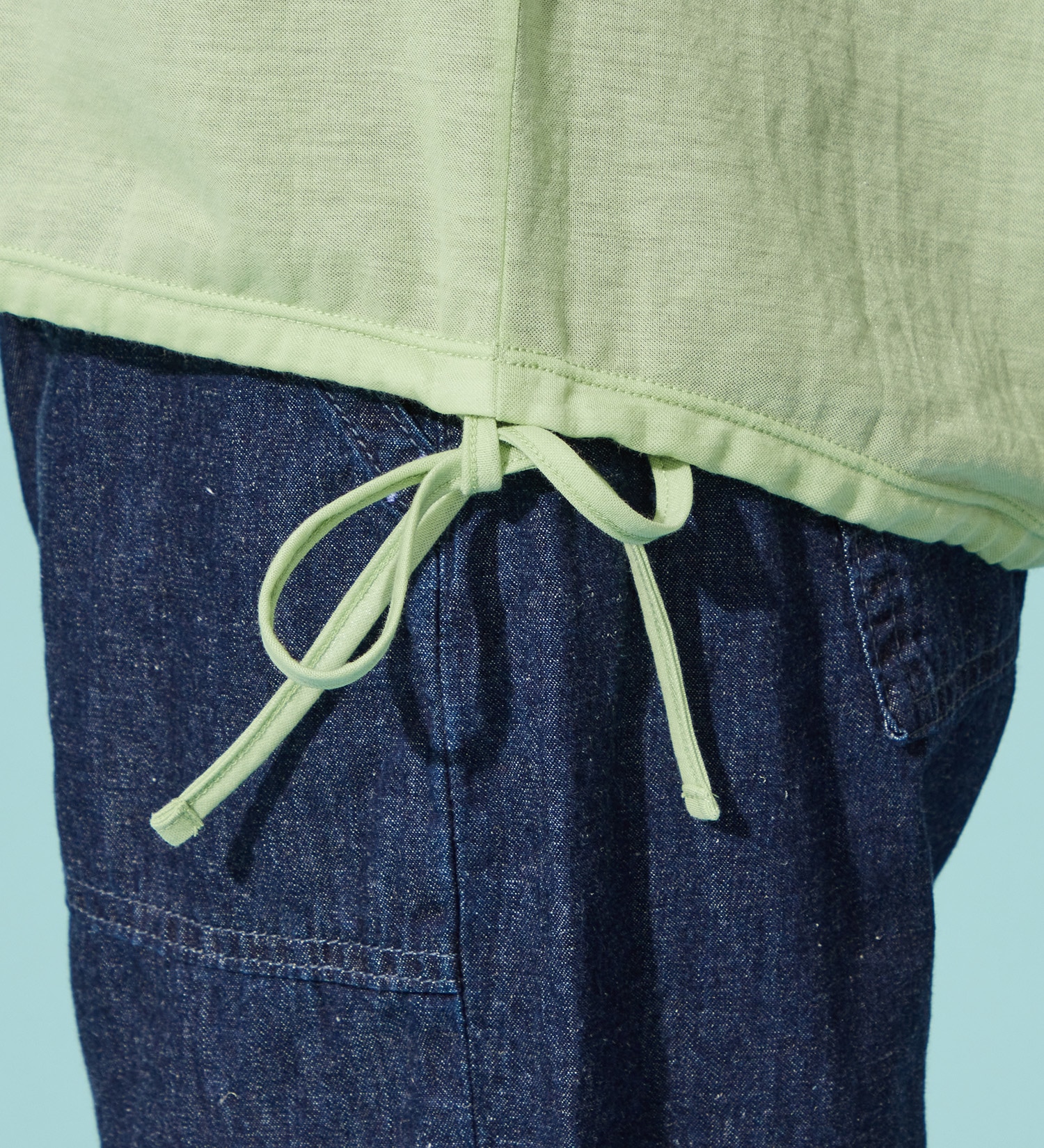 SOMETHING(サムシング)のSOMETHING ドルマンスリーブカットソー【ミドルスリーブ】|トップス/Tシャツ/カットソー/レディース|イエロー系その他