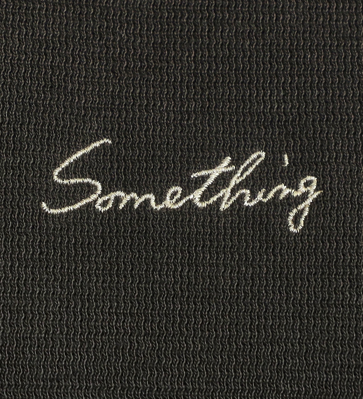 SOMETHING(サムシング)の【百貨店・直営店限定】SOMETHING ワッフル長袖カットソー|トップス/Tシャツ/カットソー/レディース|チャコールグレー