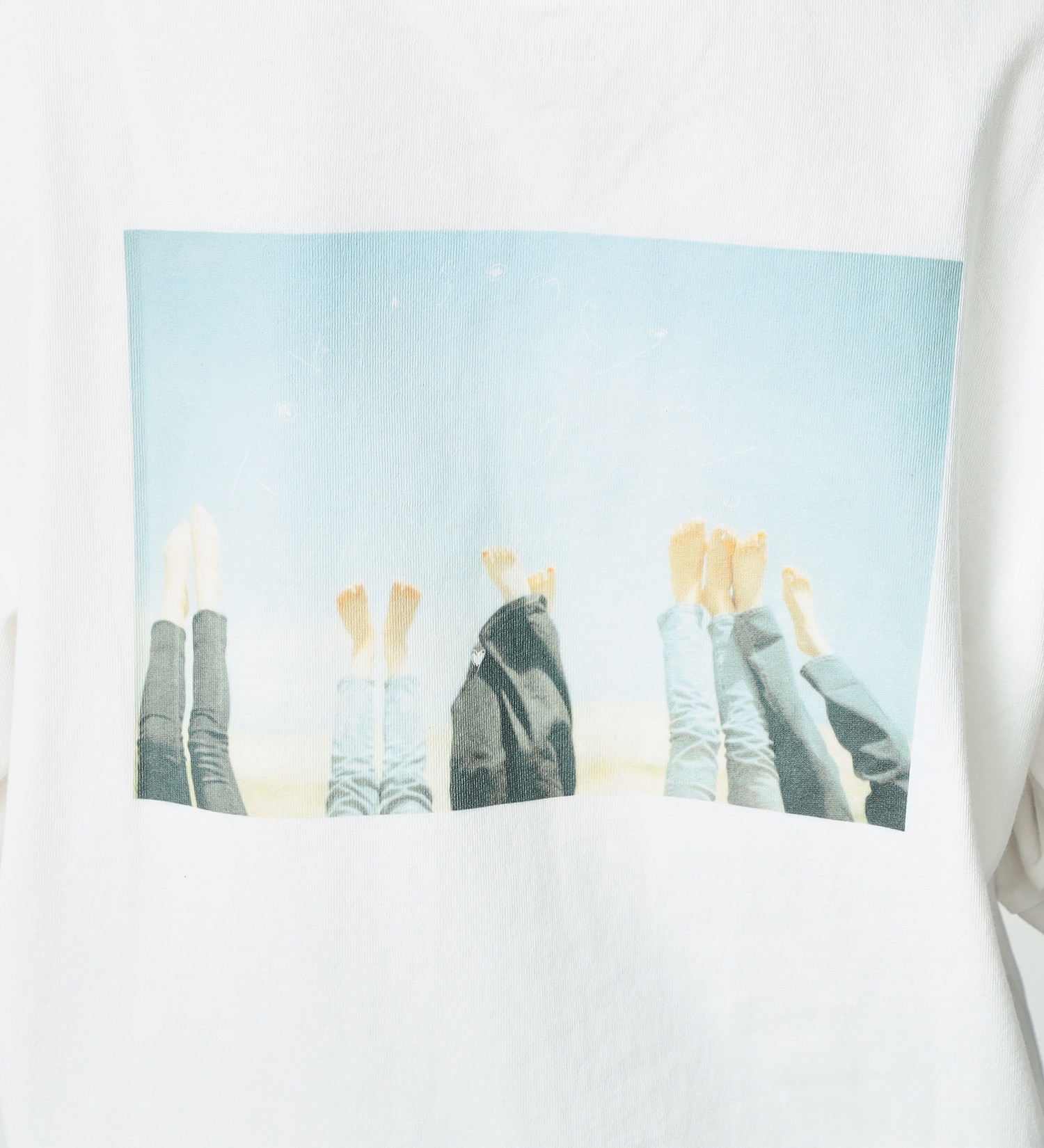 SOMETHING(サムシング)のSOMETHING TOKYO SOME GIRLS ロングスリーブTシャツ|トップス/Tシャツ/カットソー/レディース|ホワイト2