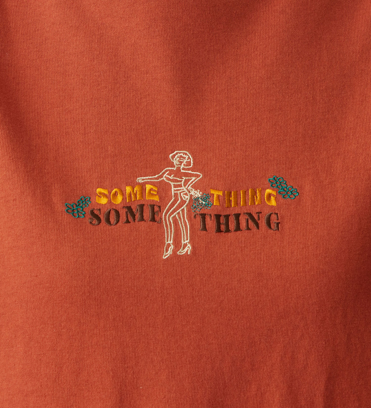 SOMETHING(サムシング)のSOMETHING ラウンドヘム長袖Tシャツ|トップス/Tシャツ/カットソー/レディース|イエロー系その他
