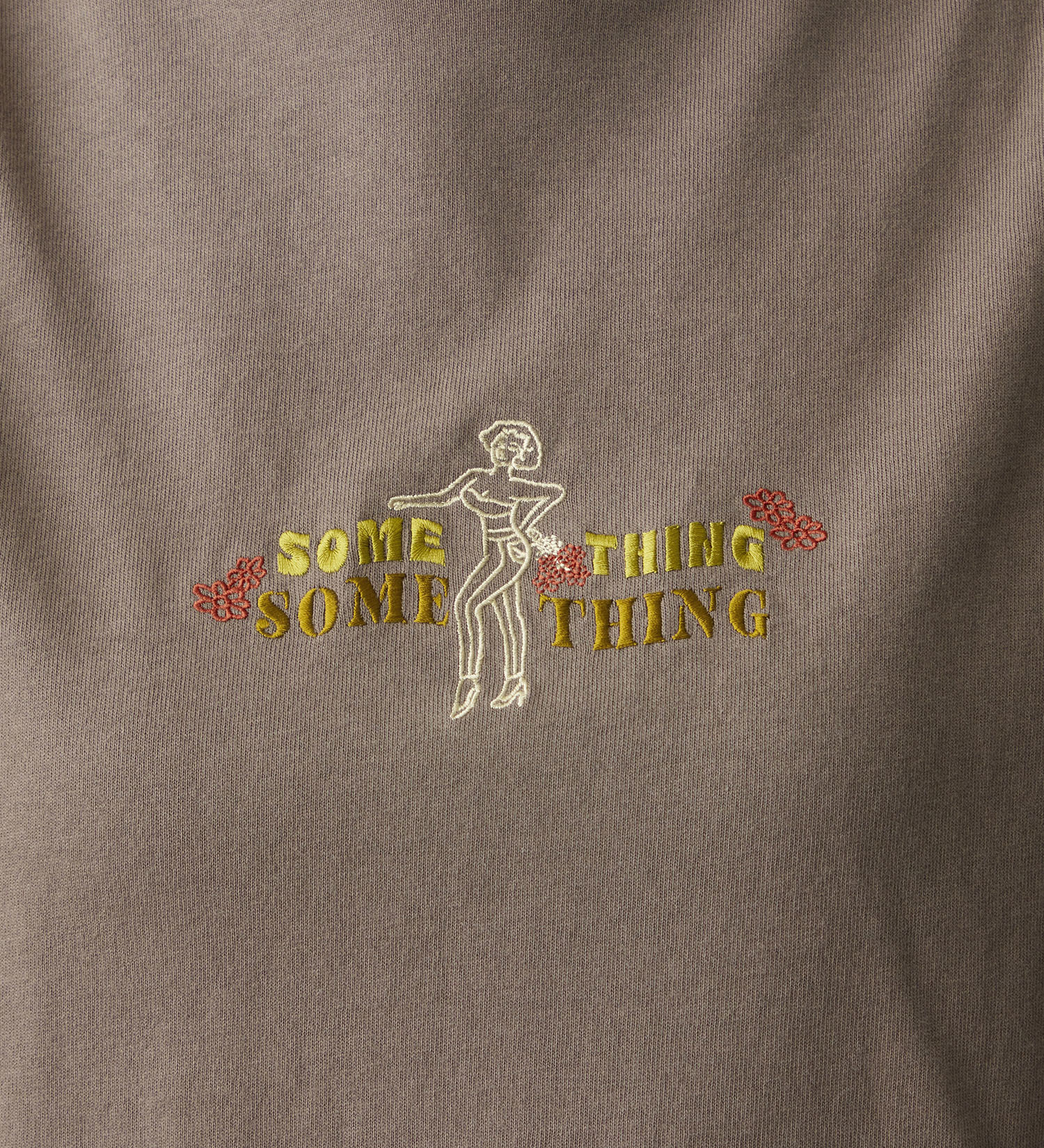 SOMETHING(サムシング)のSOMETHING ラウンドヘム長袖Tシャツ|トップス/Tシャツ/カットソー/レディース|チャコールグレー