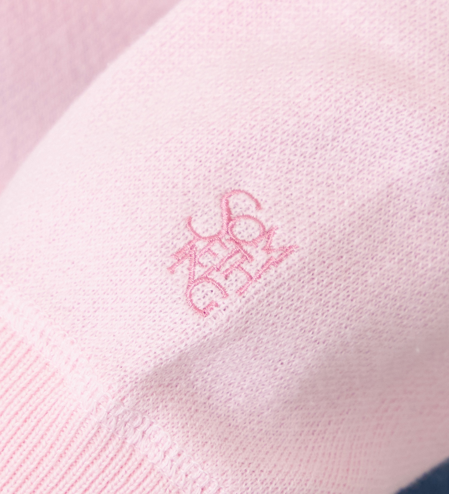 SOMETHING(サムシング)のSOMETHING コットンニットプルオーバー|トップス/ニット/セーター/レディース|ライトピンク