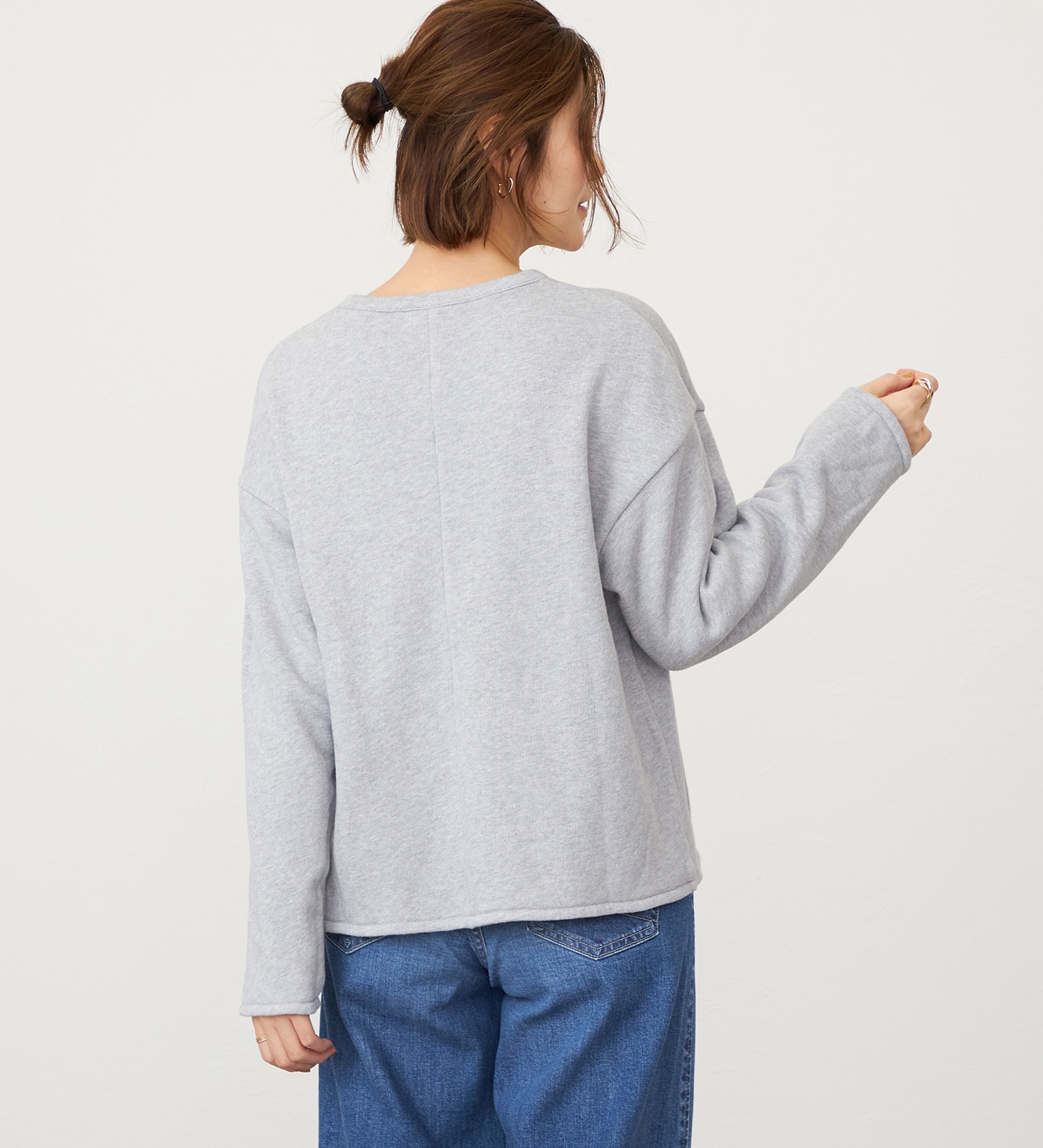 SOMETHING(サムシング)のSOMETHING リバーシブルカーディガン|トップス/その他トップス/レディース|グレー