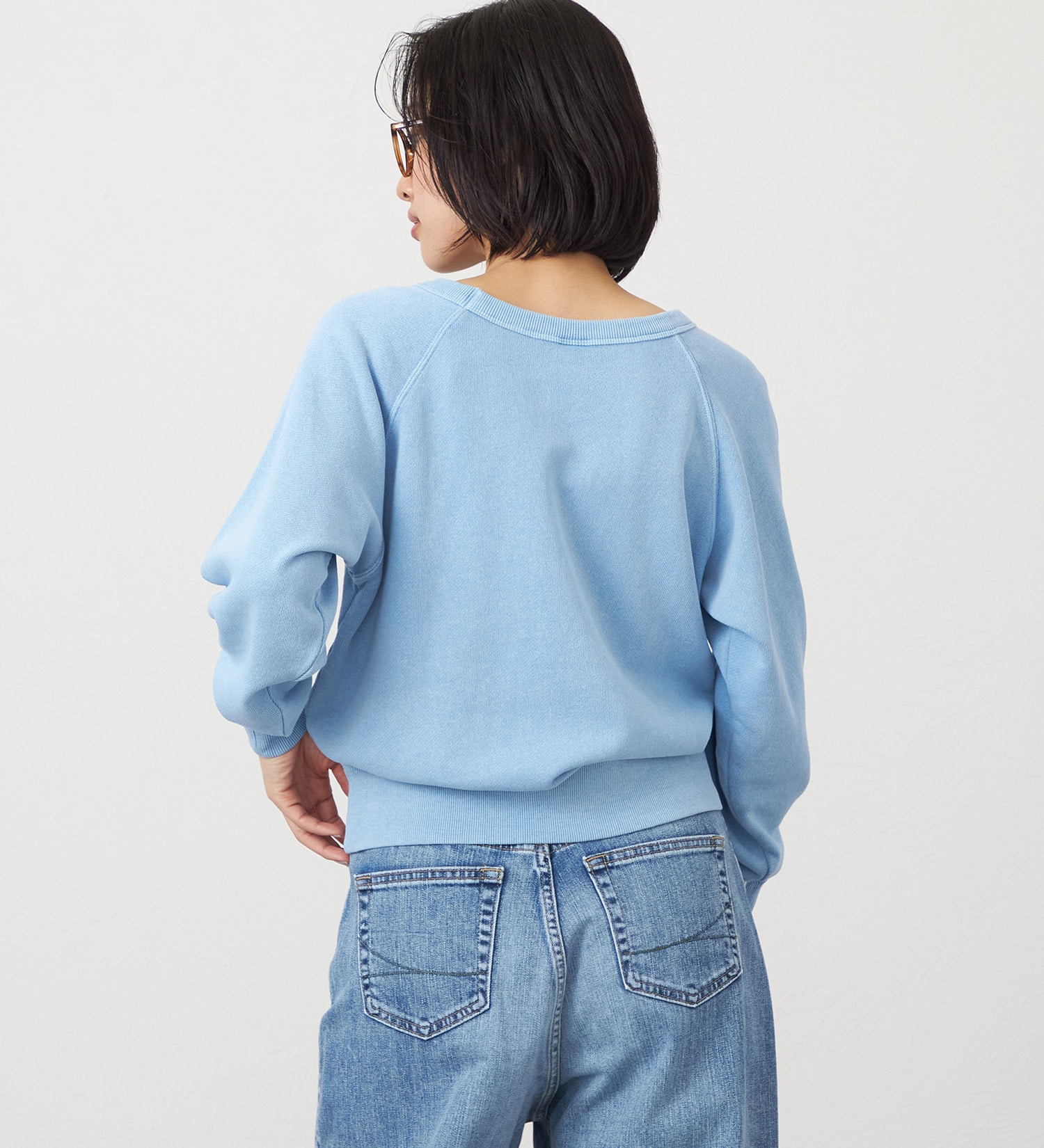 SOMETHING ピグメントスウェット|SOMETHING|サムシング