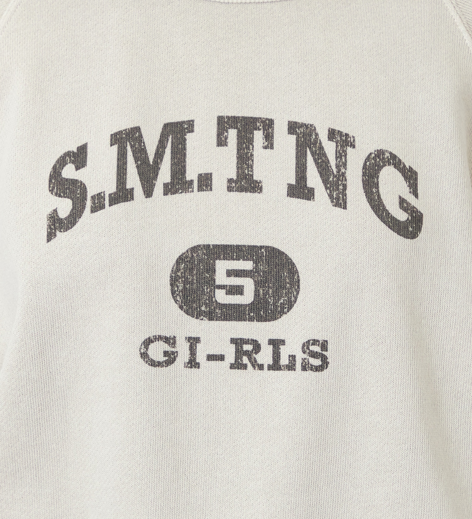 SOMETHING(サムシング)のSOMETHING ピグメントスウェット|トップス/スウェット/レディース|ライトベージュ