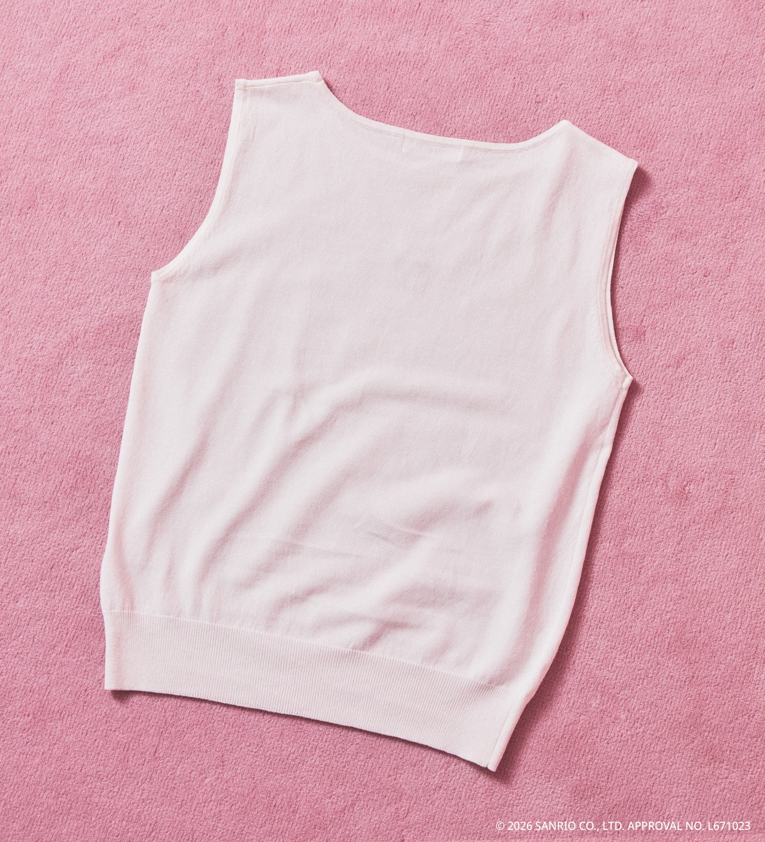 SOMETHING(サムシング)のSOMETHING×HELLO KITTY EMBROIDERY KNIT|トップス/その他トップス/レディース|ホワイト