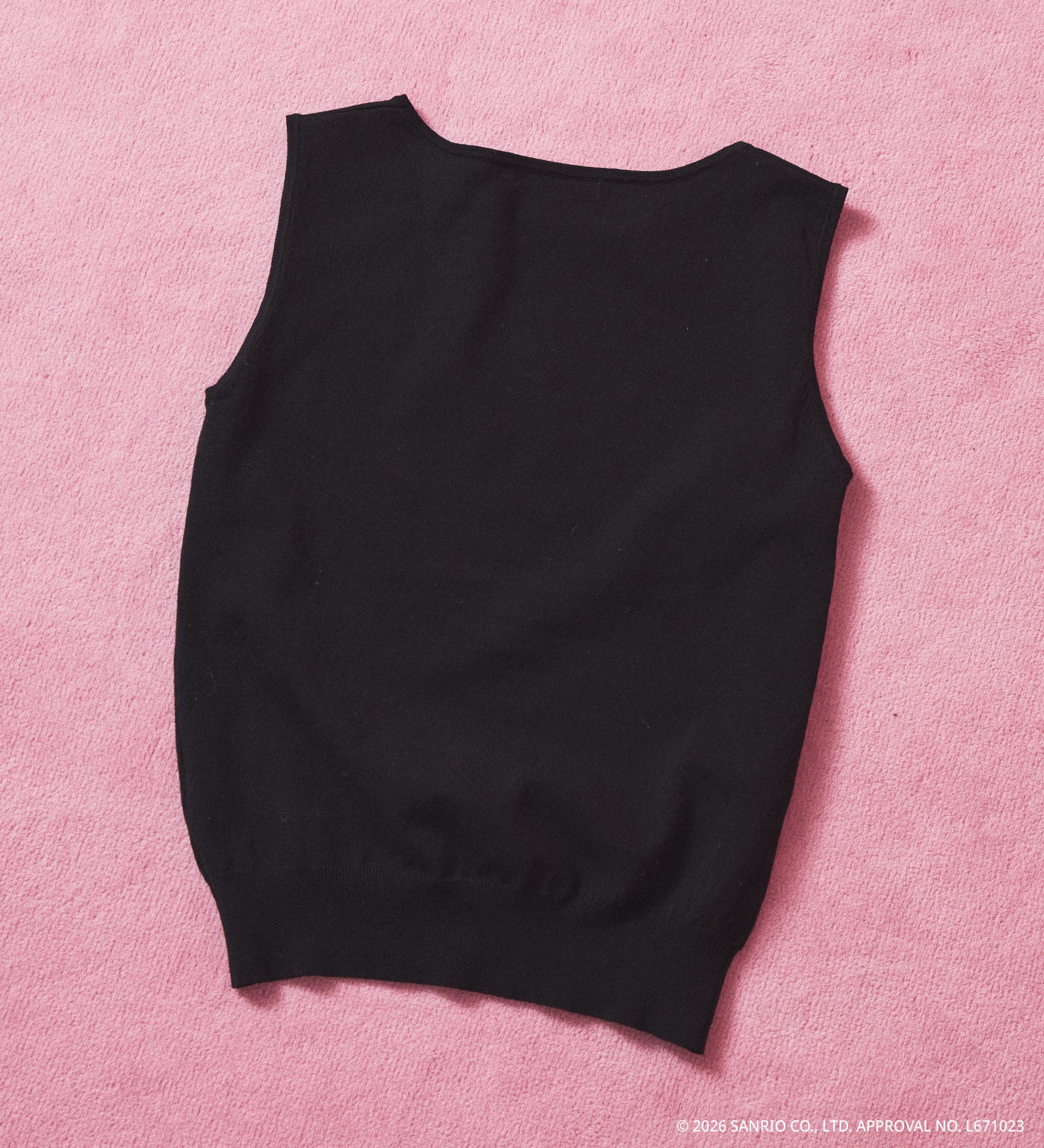 SOMETHING(サムシング)のSOMETHING×HELLO KITTY EMBROIDERY KNIT|トップス/その他トップス/レディース|ブラック