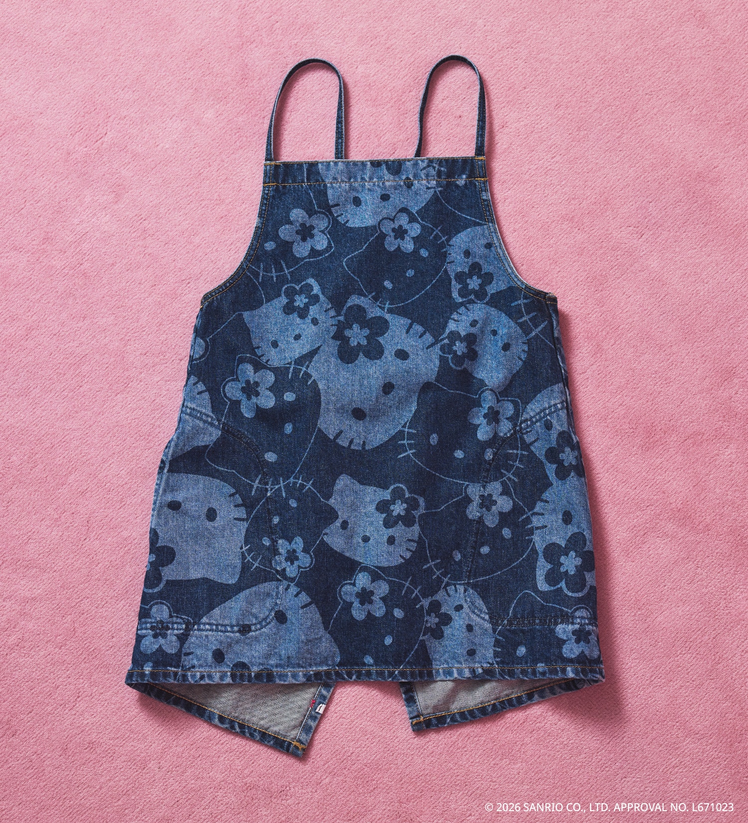 SOMETHING(サムシング)のSOMETHING×HELLO KITTY APRON BUSTIER|トップス/その他トップス/レディース|インディゴブルー