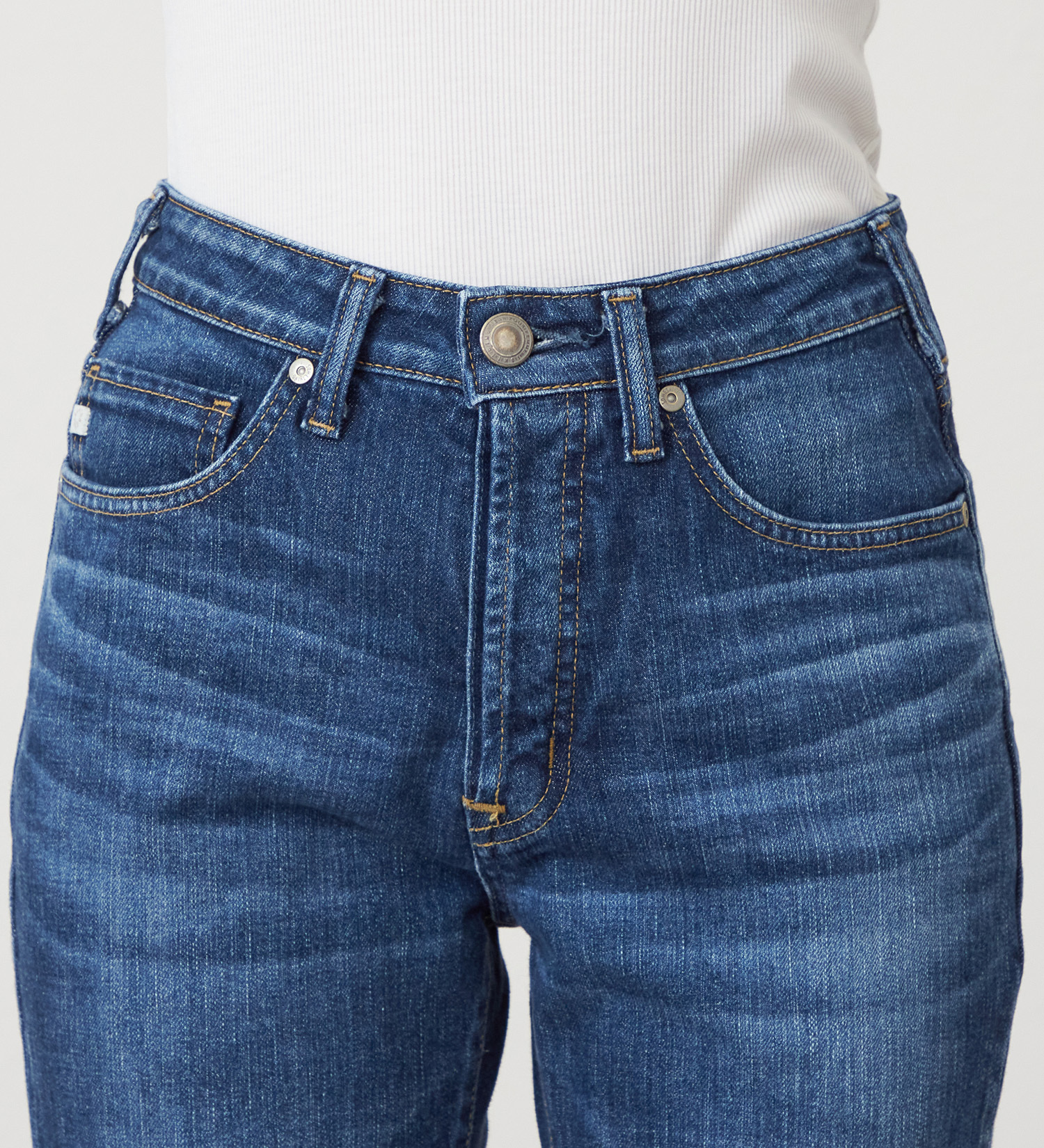 SOMETHING(サムシング)のSOMETHING LISA NOUVEAU FLARE/フレアデニムパンツ|パンツ/デニム/ジーンズパンツ/レディース|中色ブルー