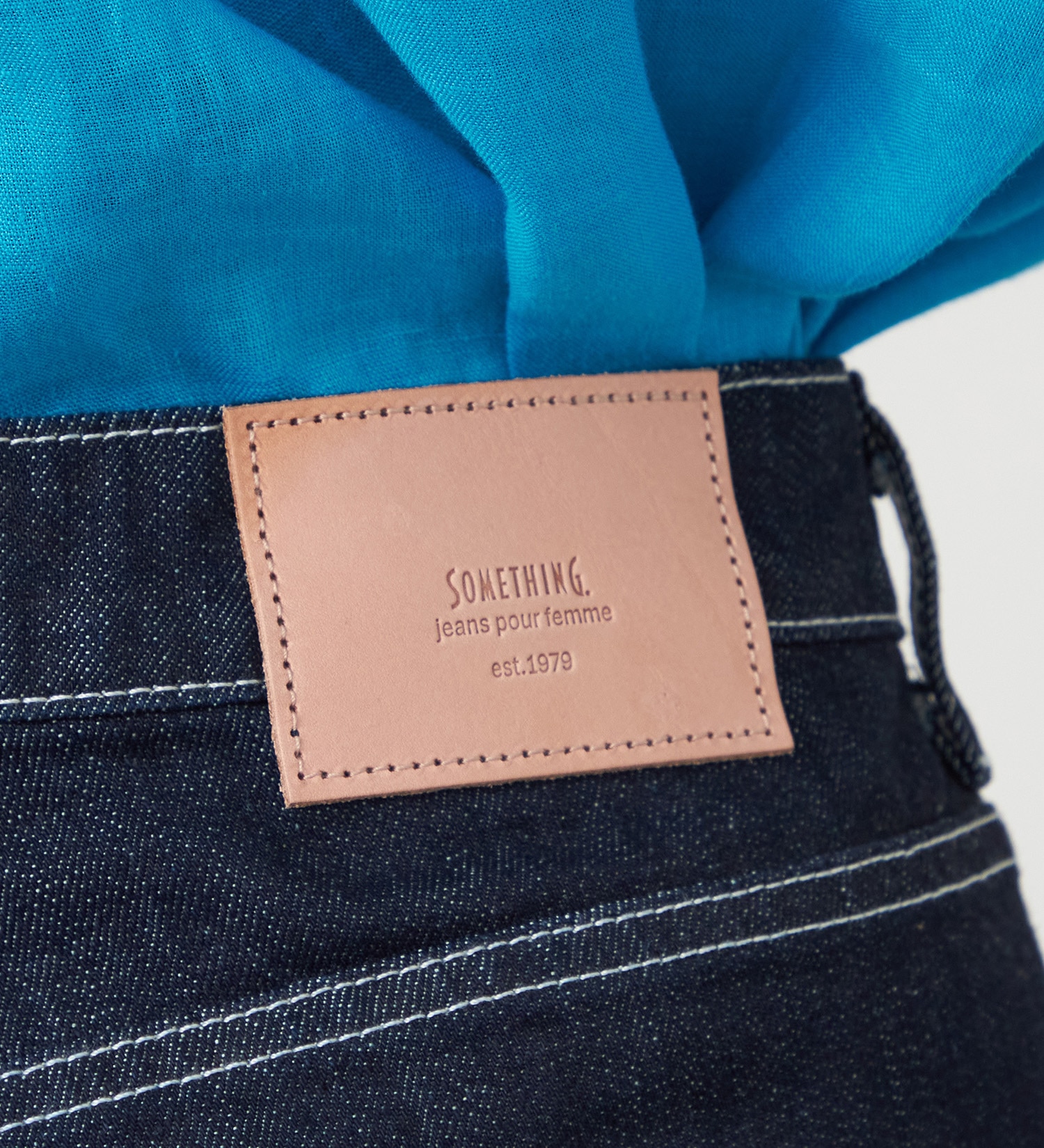 SOMETHING(サムシング)のSOMETHING ELSA NOUVEAU STRAIGHT/ストレートデニムパンツ|パンツ/デニム/ジーンズパンツ/レディース|インディゴブルー