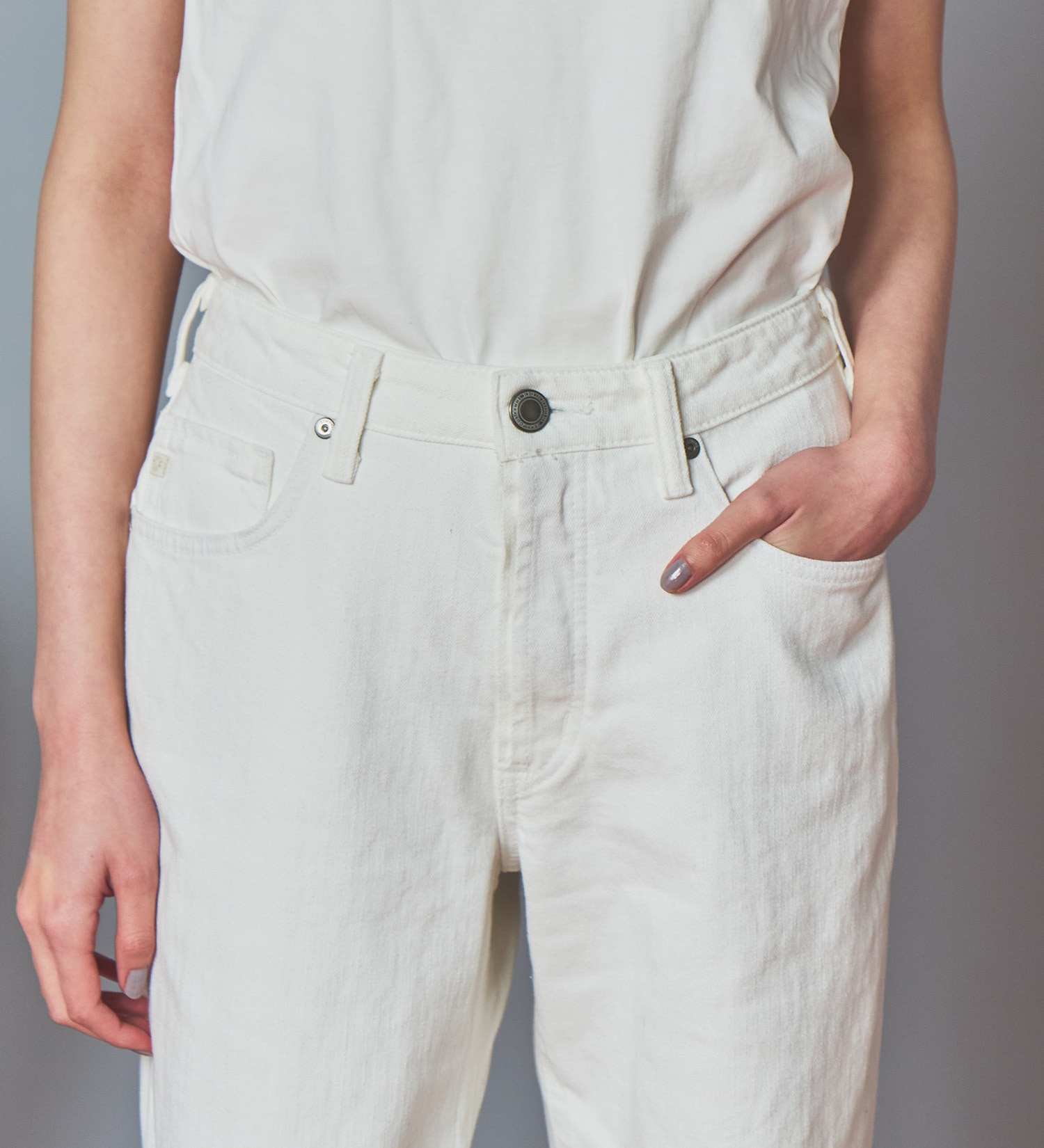 SOMETHING ELSA NOUVEAU STRAIGHT/ストレートデニムパンツ|SOMETHING