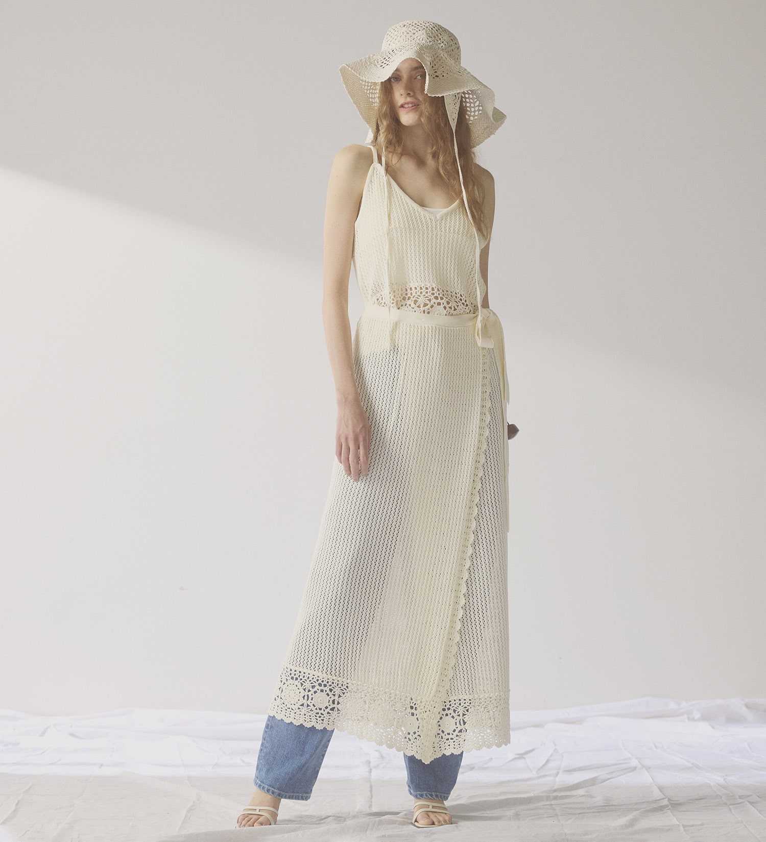 SOMETHING(サムシング)のSOMETHING ELSA NOUVEAU STRAIGHT/ストレートデニムパンツ|パンツ/デニム/ジーンズパンツ/レディース|淡色ブルー